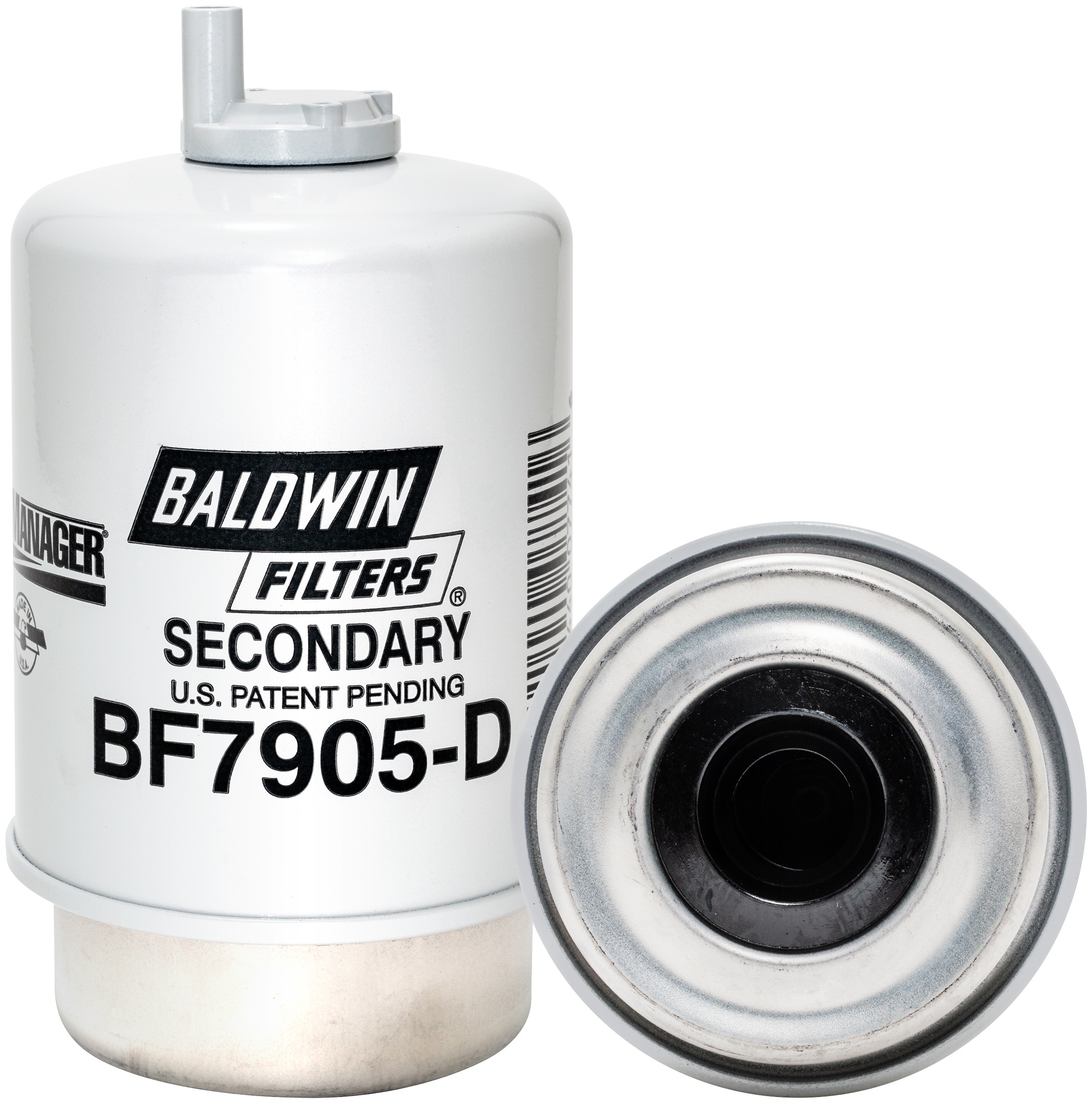 Baldwin BF7905-D Secondary Fuel/Water Separator Element with Drain