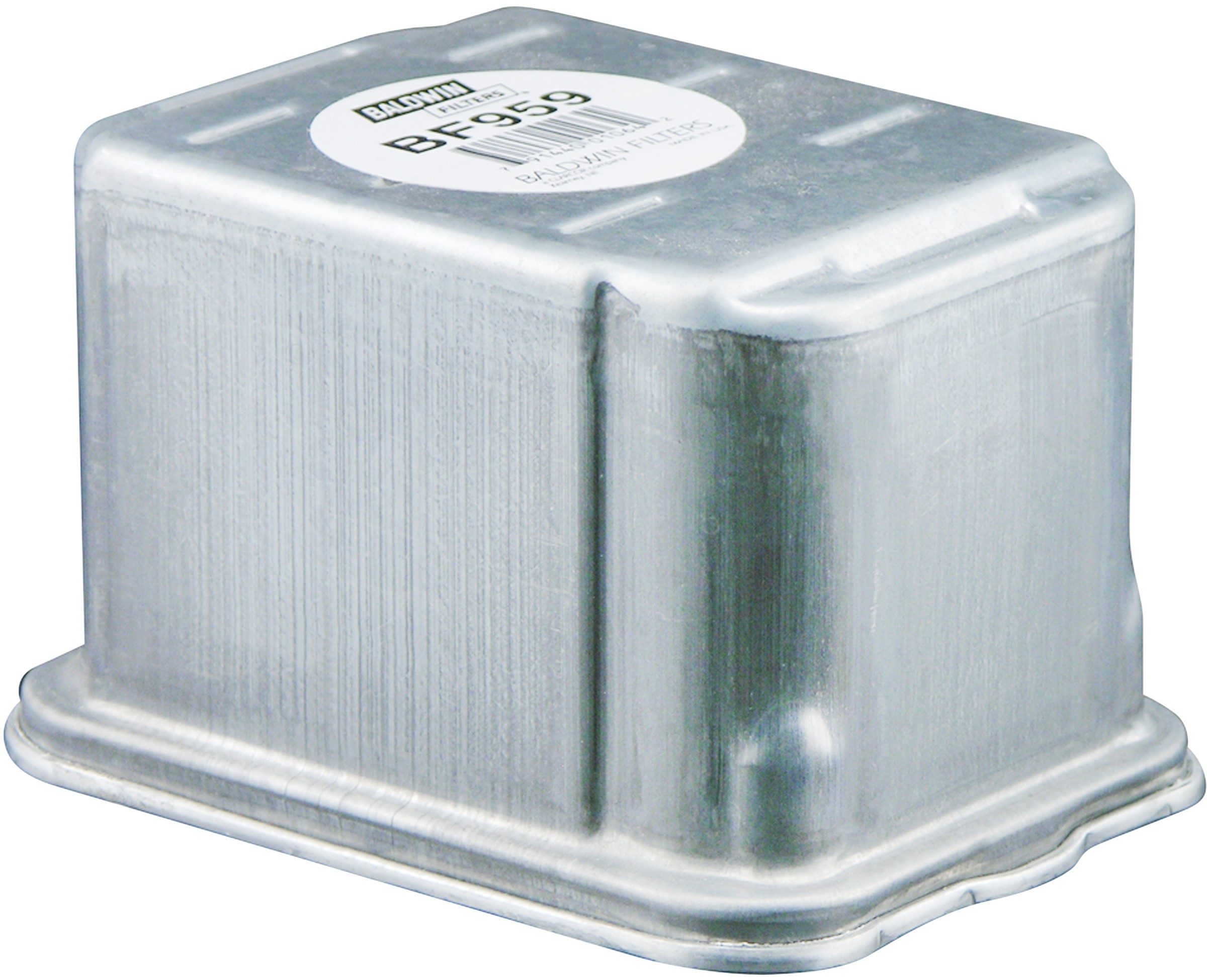 Baldwin BF959 Dual-Stage Box-Style Metal Fuel Filter