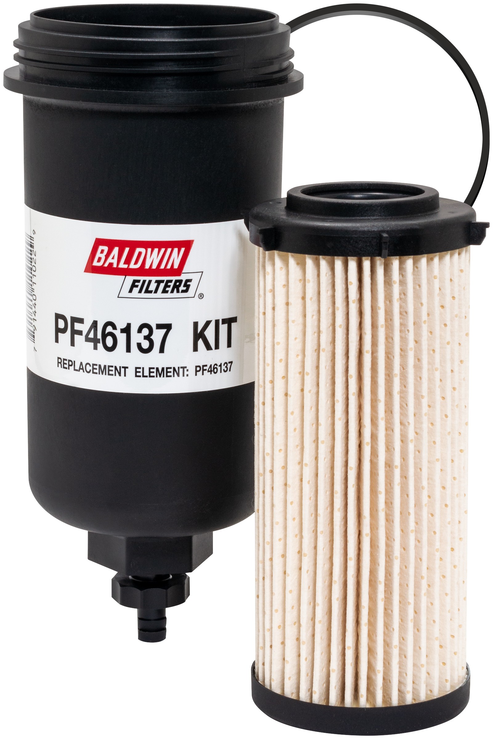 Baldwin PF46137KIT Fuel Element in Plastic Housing