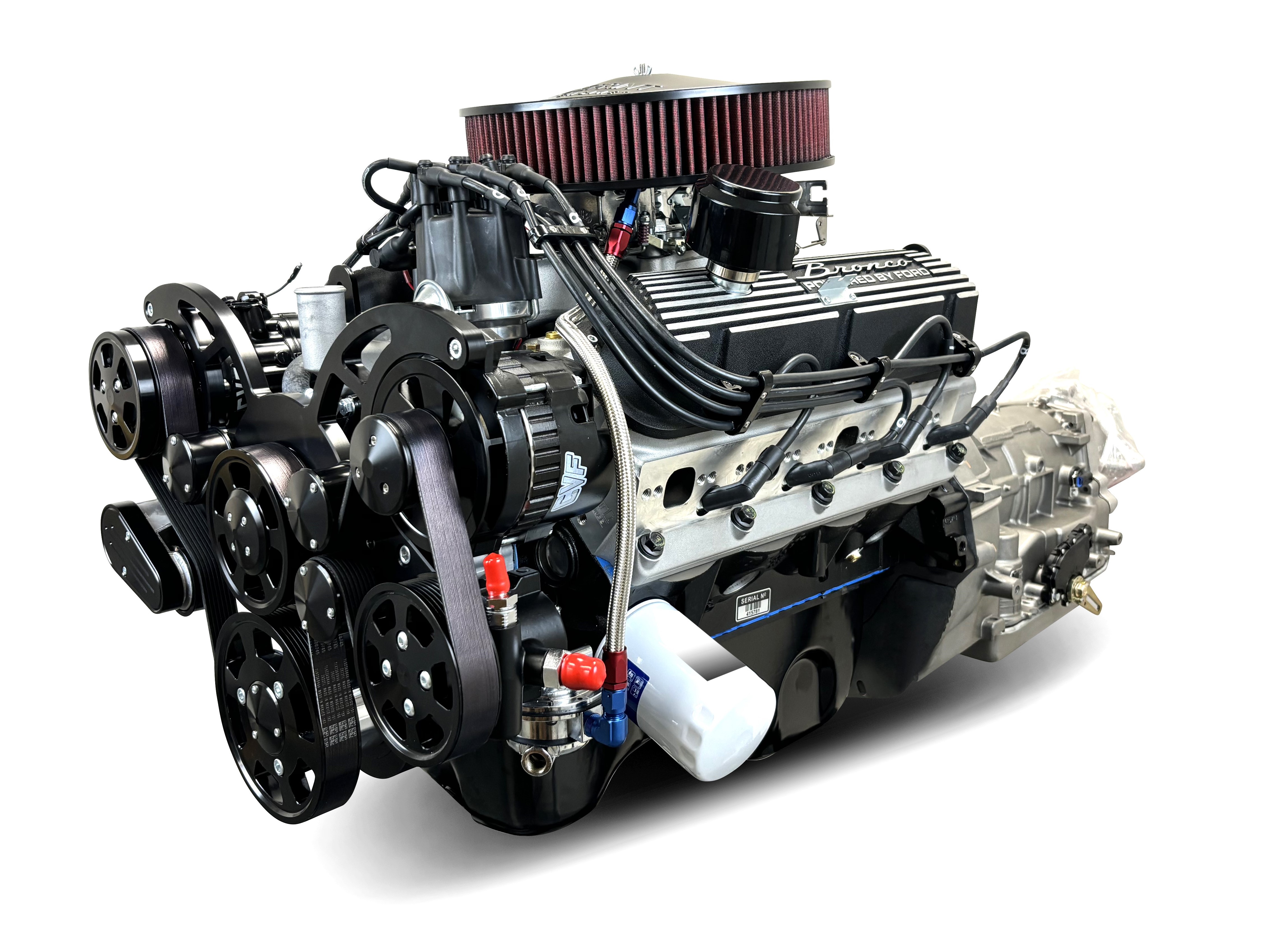 BluePrint Engines MLL-B302KB4WDB Bronco Edition  Ford Compatible Builders Series - Carb - Rear Sump