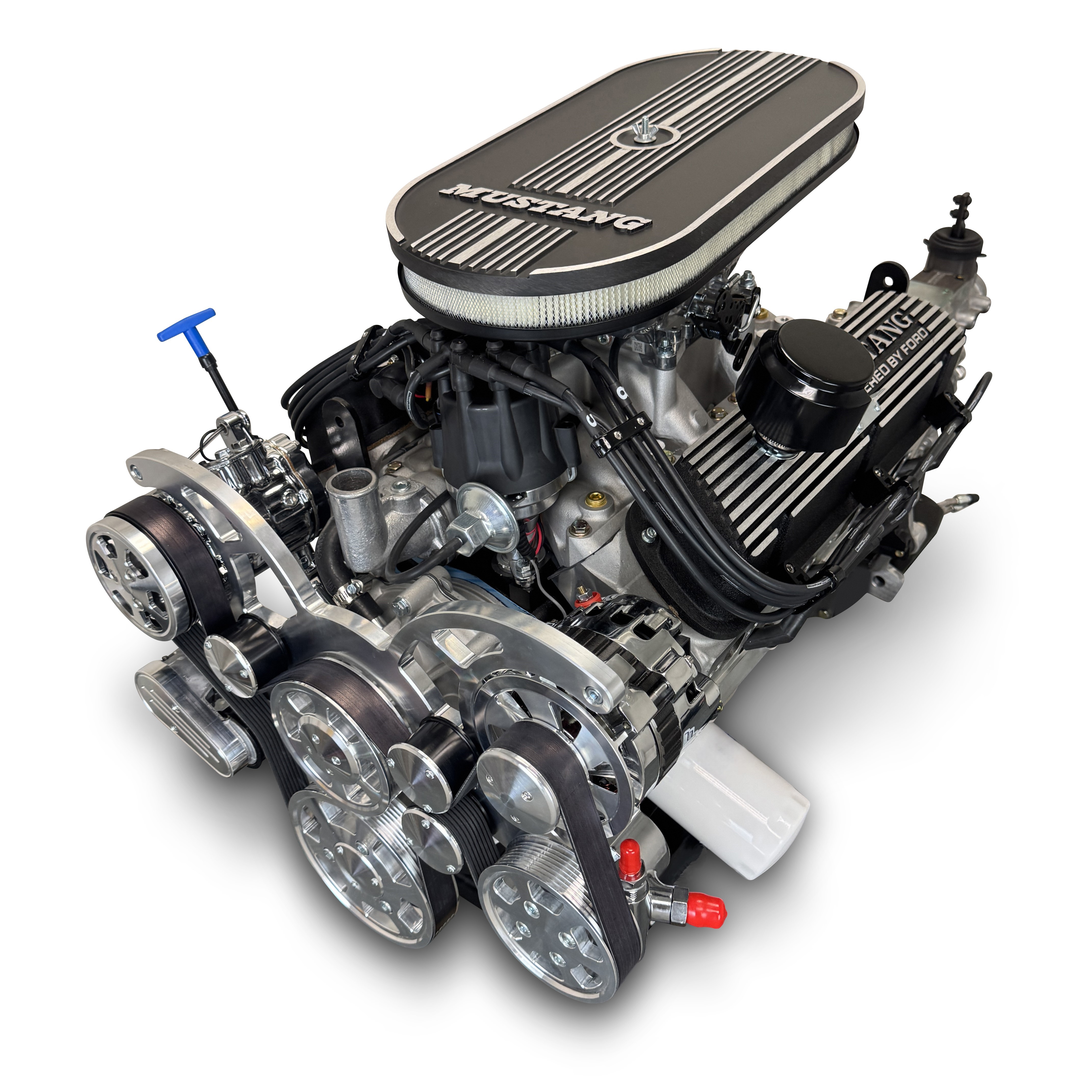 BluePrint Engines MLL-B347FKTKXM Mustang Edition Ford Compatible - EFI - Polished Kit