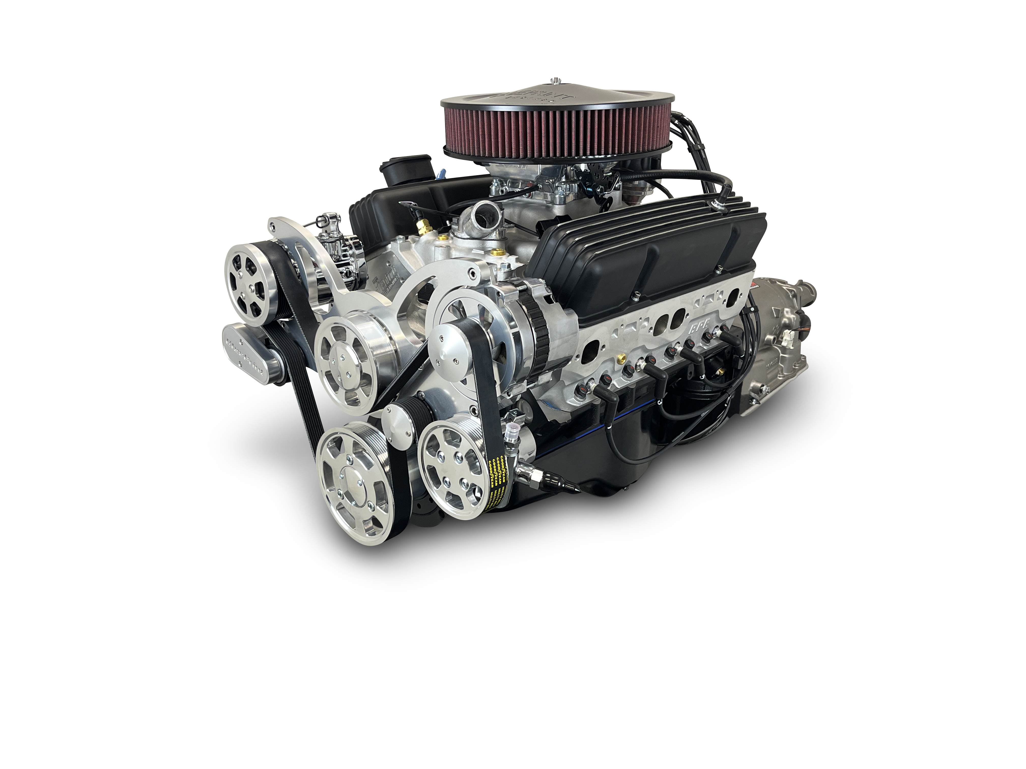 BluePrint Engines MLL-B383FK700 Standard Edition GM Compatible Builder Series - EFI - Polished Pulley Kit