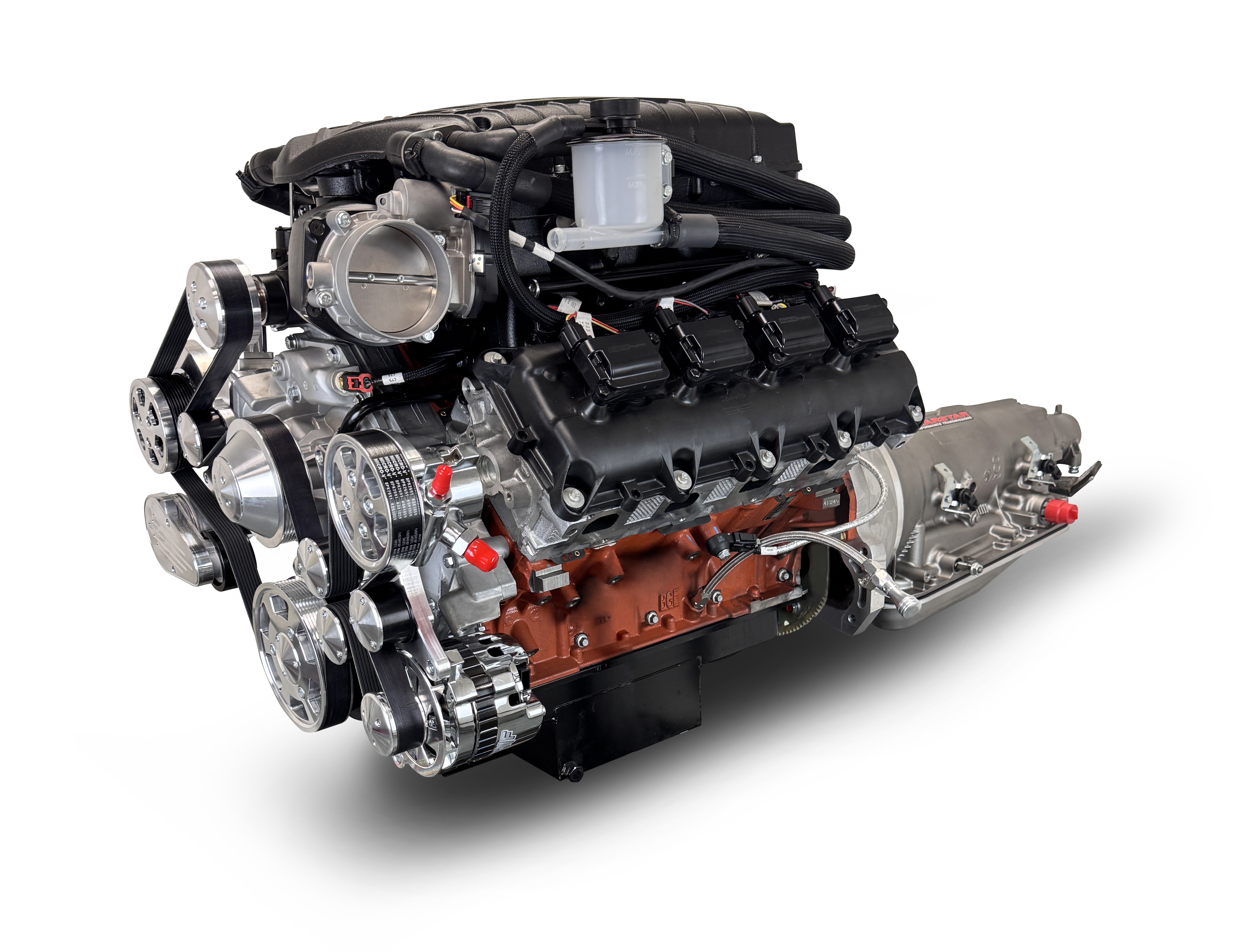 BluePrint Engines MLL-B426SCTK4L8 Standard Chrysler HEMI Compatible Builder Series -Supercharged-Polished P.