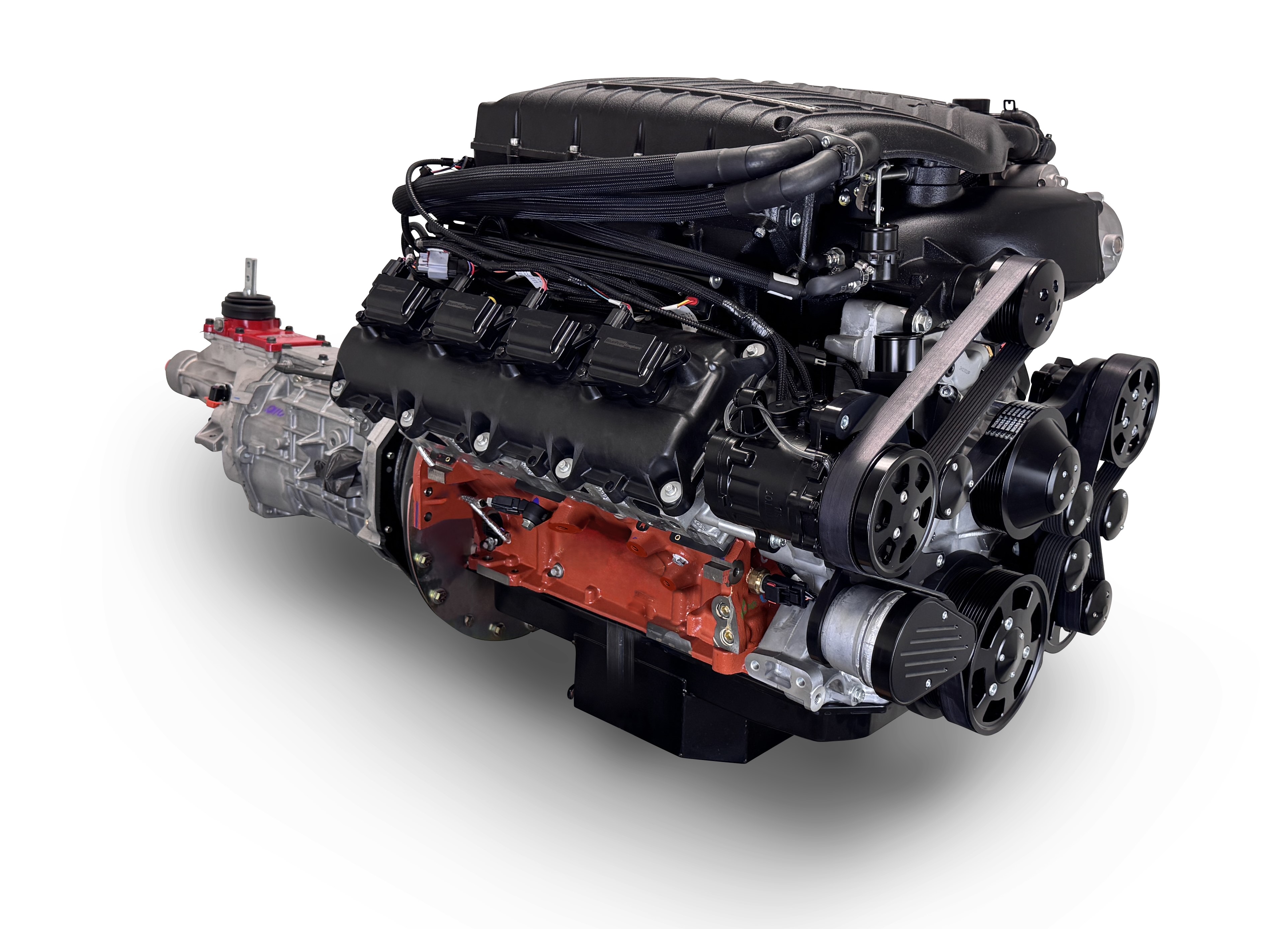 BluePrint Engines MLL-B426SCTKBT56 Standard Chrysler HEMI Compatible Builder Series -Supercharged-Black Pulley