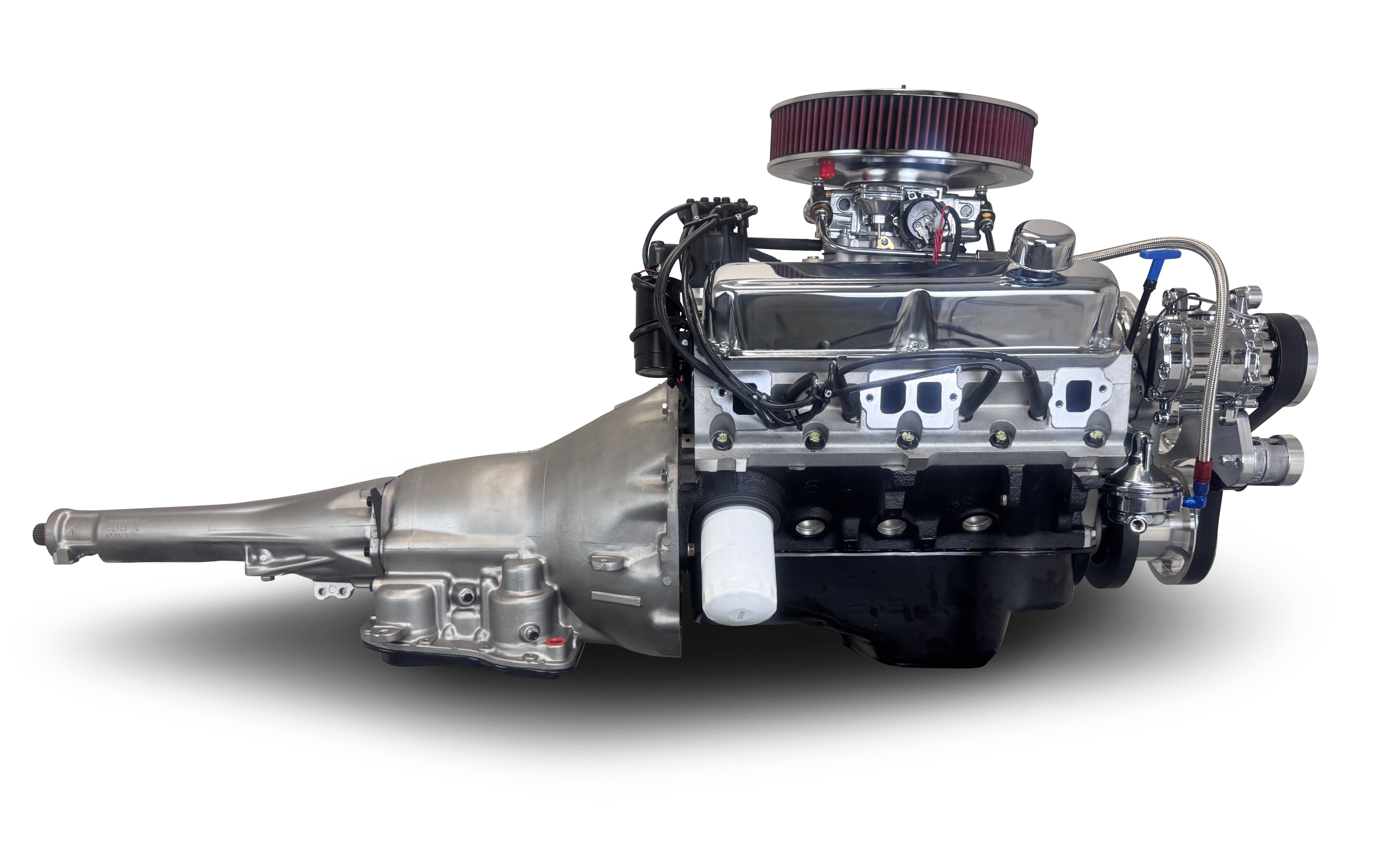 BluePrint Engines MLL-BC408K727 Standard Edition Chrysler Compatible Builder Series - Carb - Polished Kit