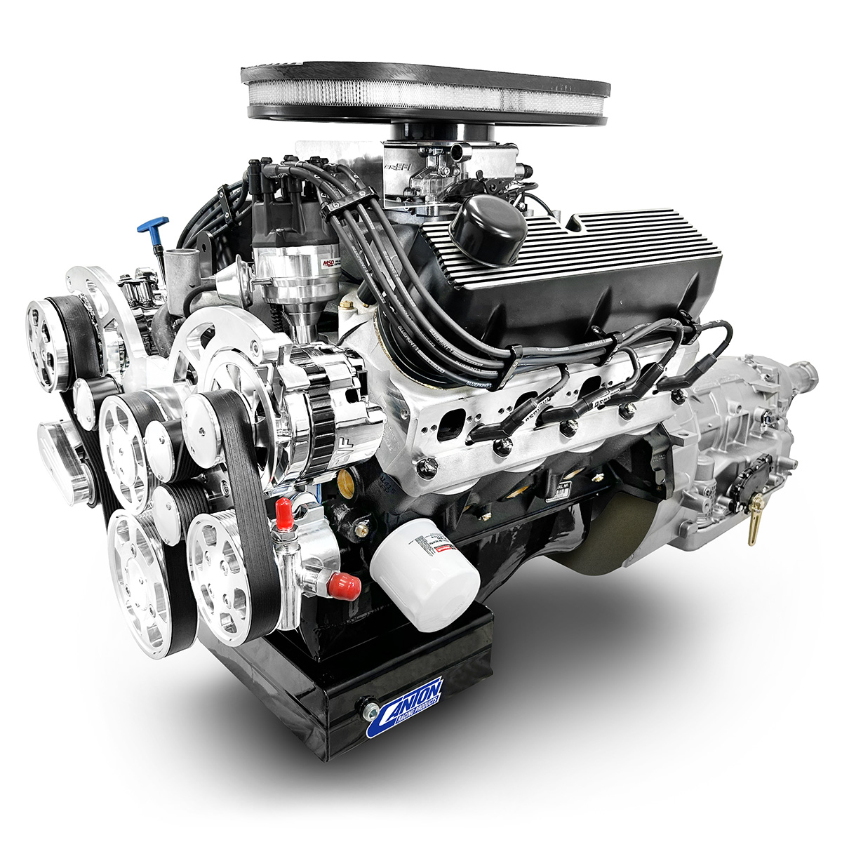 BluePrint Engines MLL-BF427FK4R7C Cobra Edition Ford Compatible Builders Series - EFI - Polished Pulley Kit