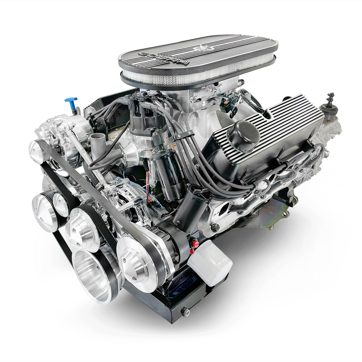 BluePrint Engines MLL-BF427FKTKXC Cobra Edition Ford Compatible Builders Series - EFI - Polished Pulley Kit