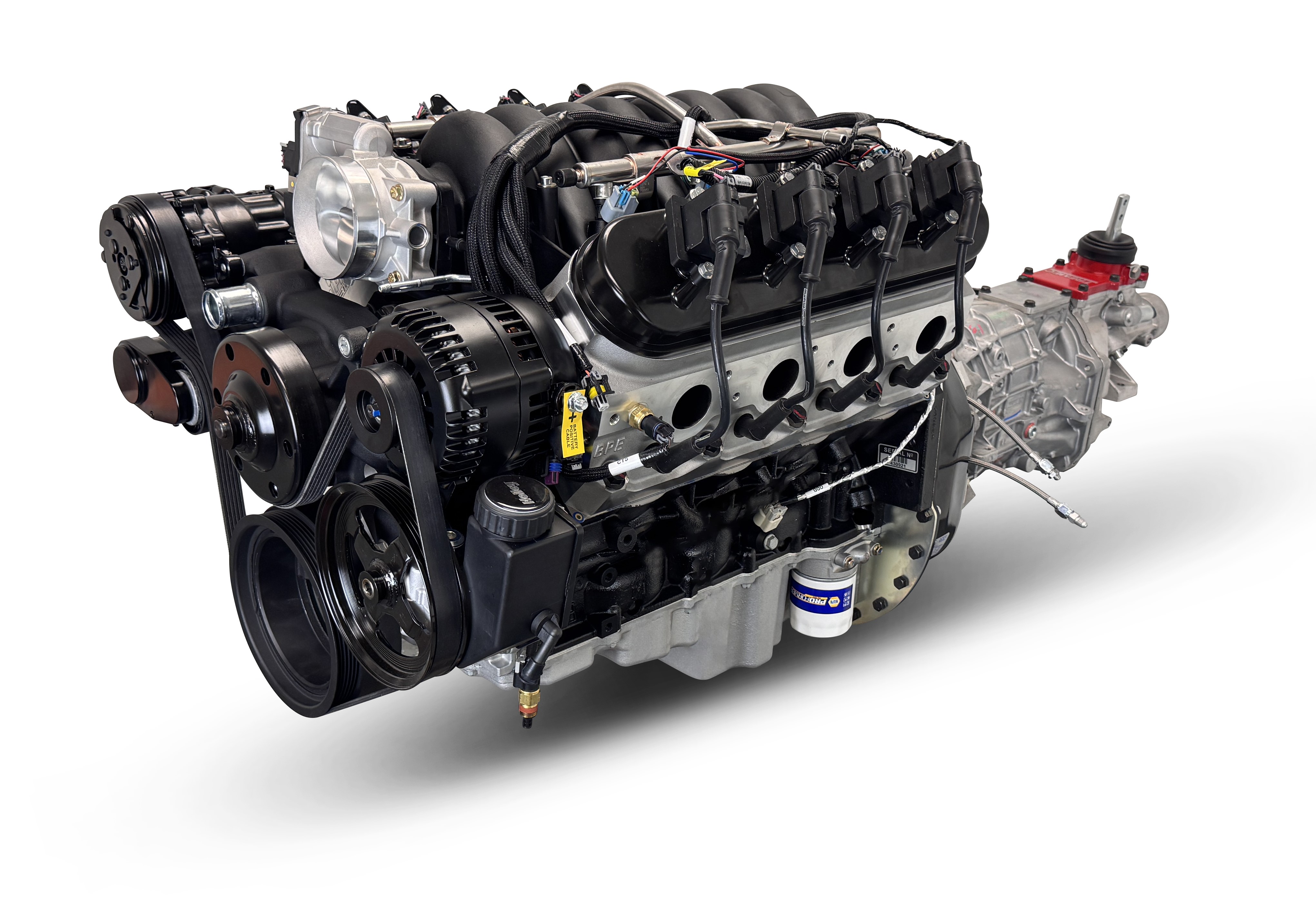 BluePrint Engines MLL-BLS3763KBT56 Standard Edition GM LS Compatible Builder Series - EFI - Black Kit