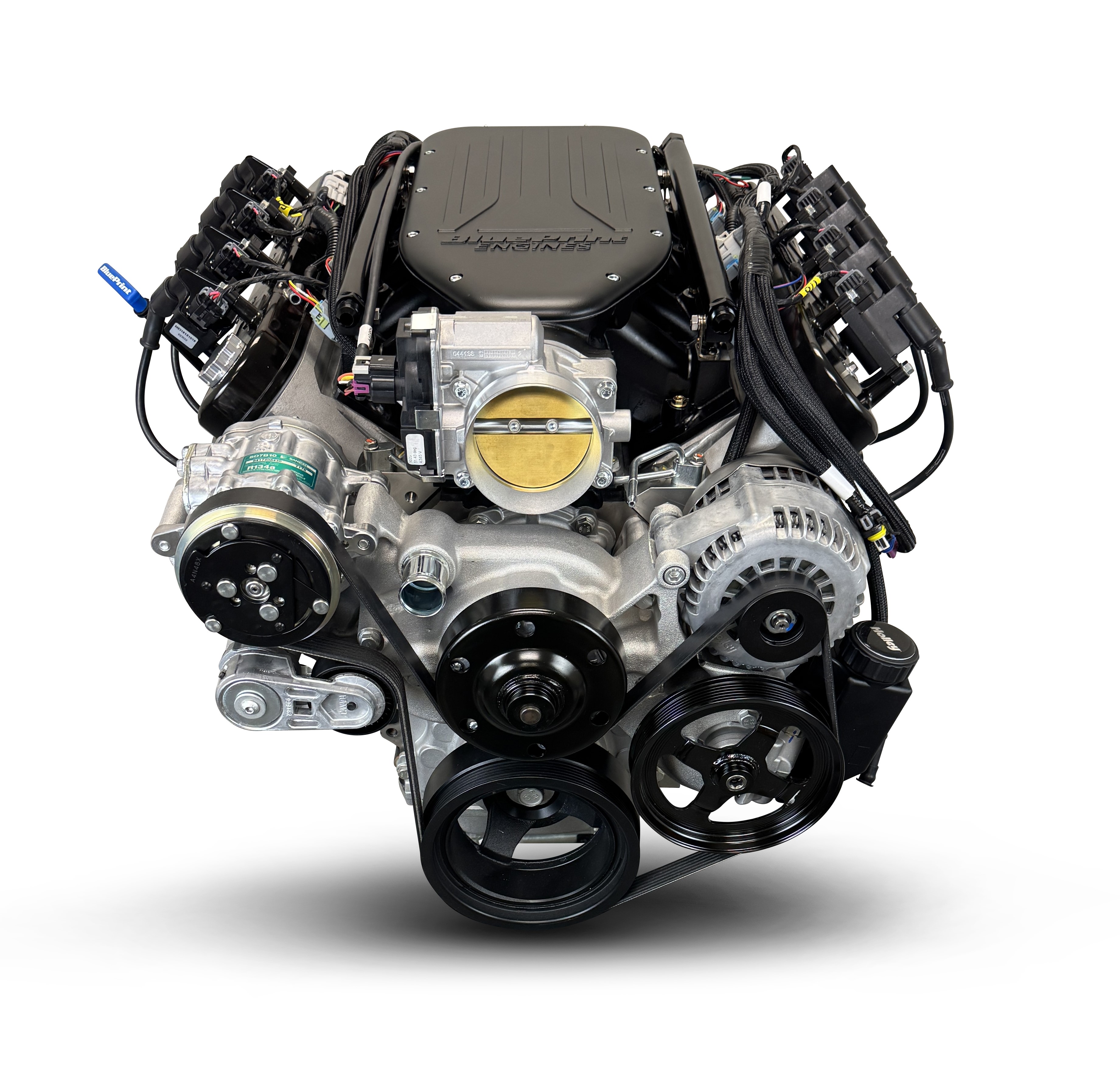 BluePrint Engines MLL-BLS3768K4L7 Standard Edition GM LS Compatible Builder Series - EFI - Natural Pulley Kit