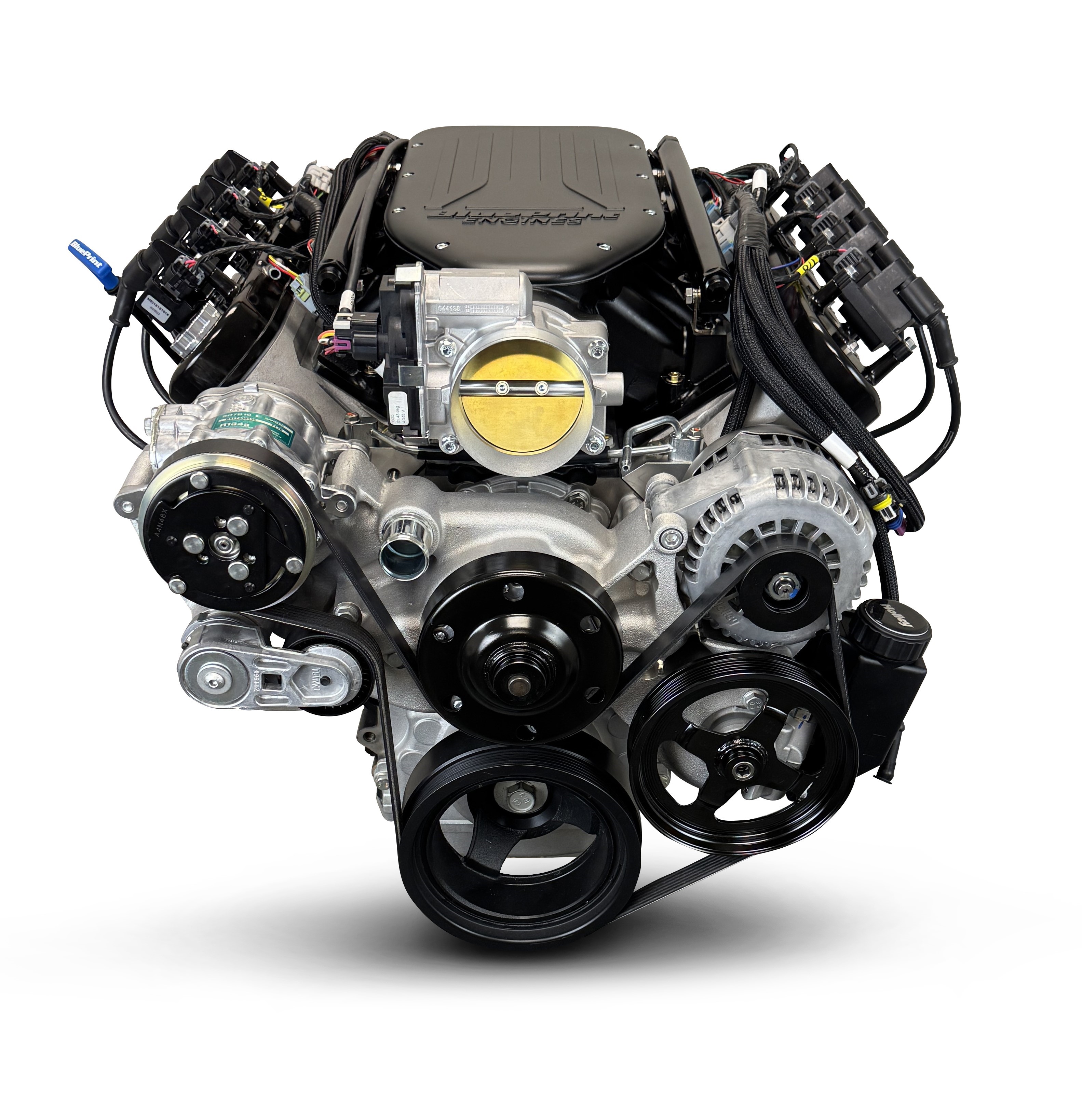 BluePrint Engines MLL-BLS3768KT56 Standard Edition GM LS Compatible Builder Series - EFI - Natural Pulley Kit