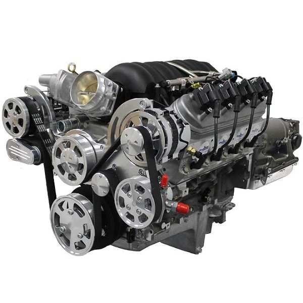 BluePrint Engines MLL-BLS3768K4X4 Truck Edition GM LS Compatible Builder Series - EFI - Natural Pulley Kit