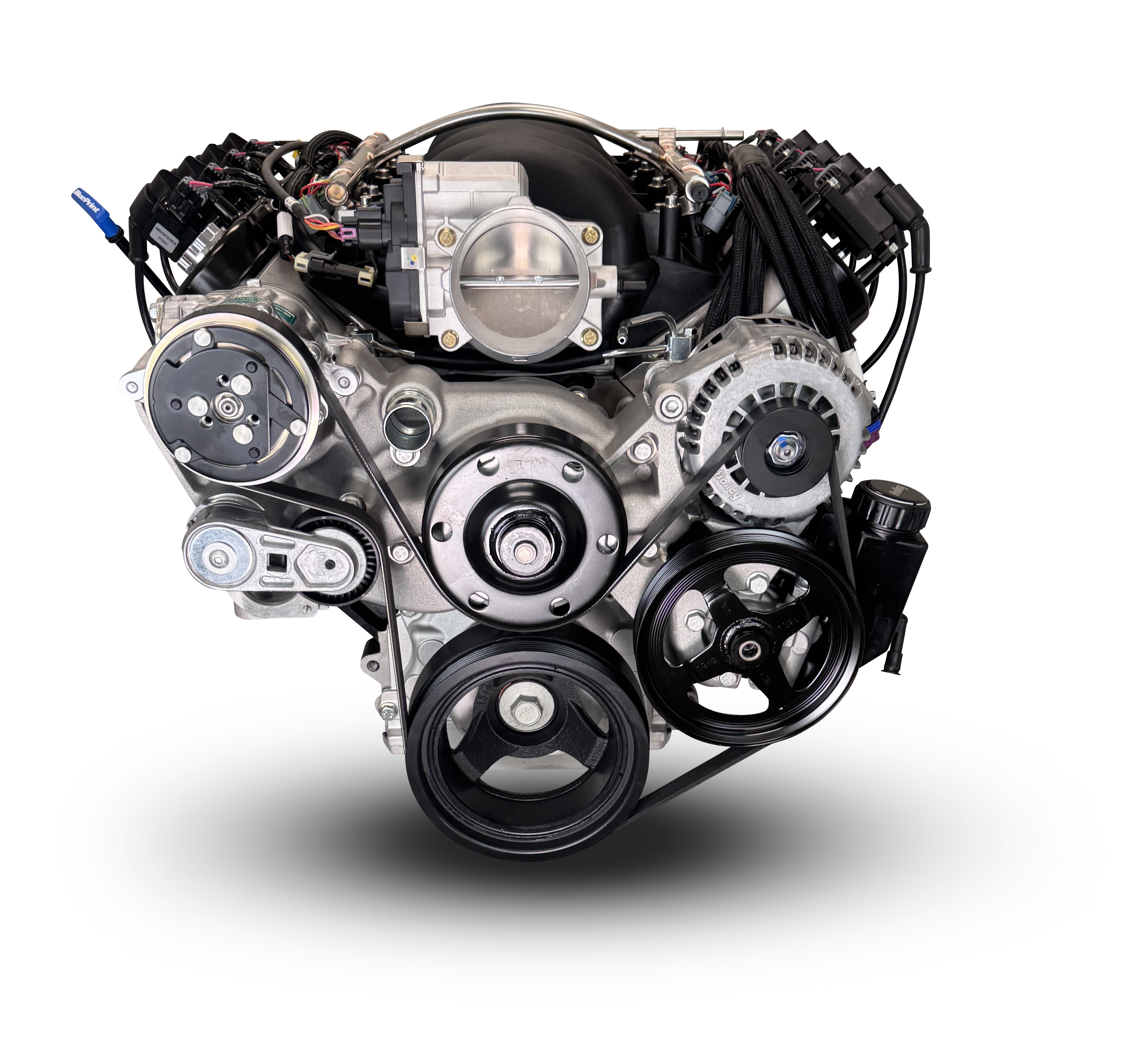 BluePrint Engines MLL-BLS4273K4L7 Standard Edition GM LS Compatible Builder Series - EFI - Natural Pulley Kit