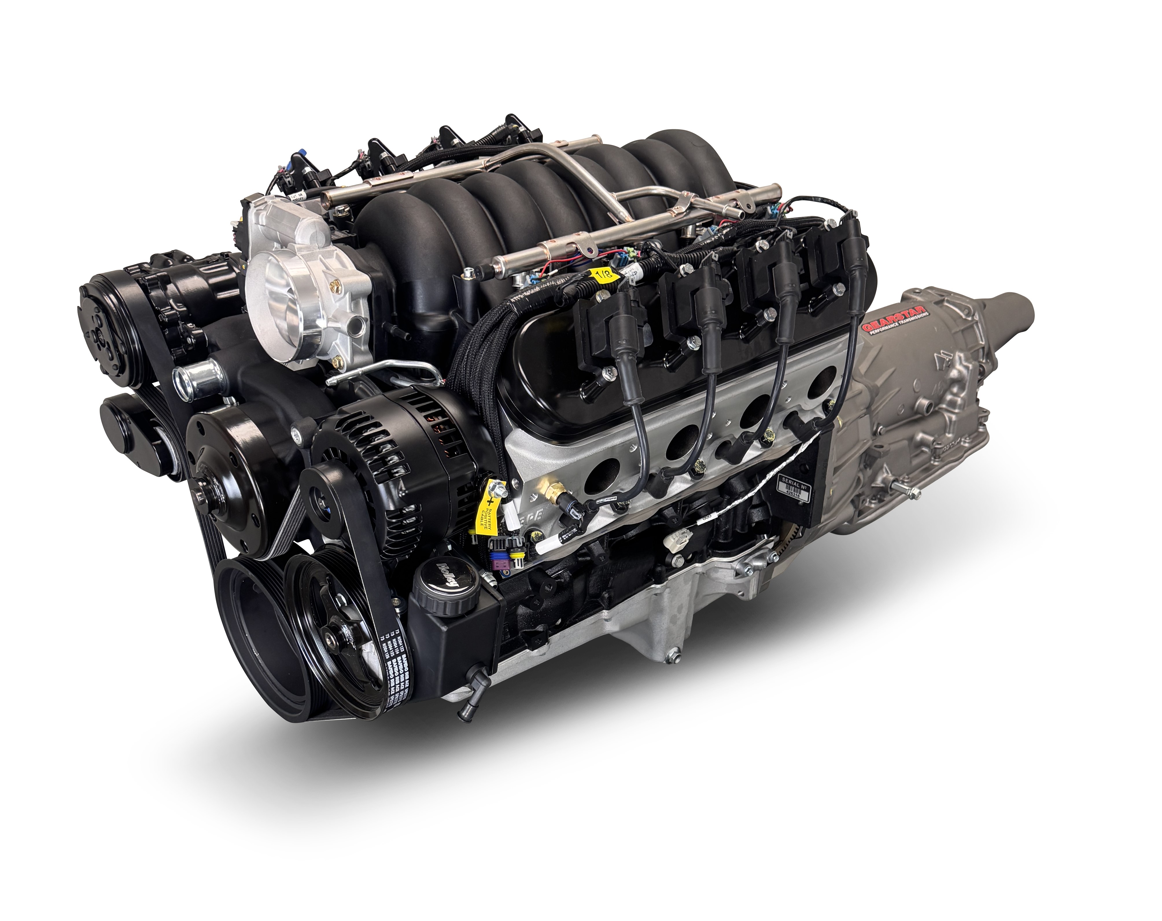 BluePrint Engines MLL-BLS4273KB4L7 Standard Edition GM LS Compatible Builder Series - EFI - Black Pulley Kit