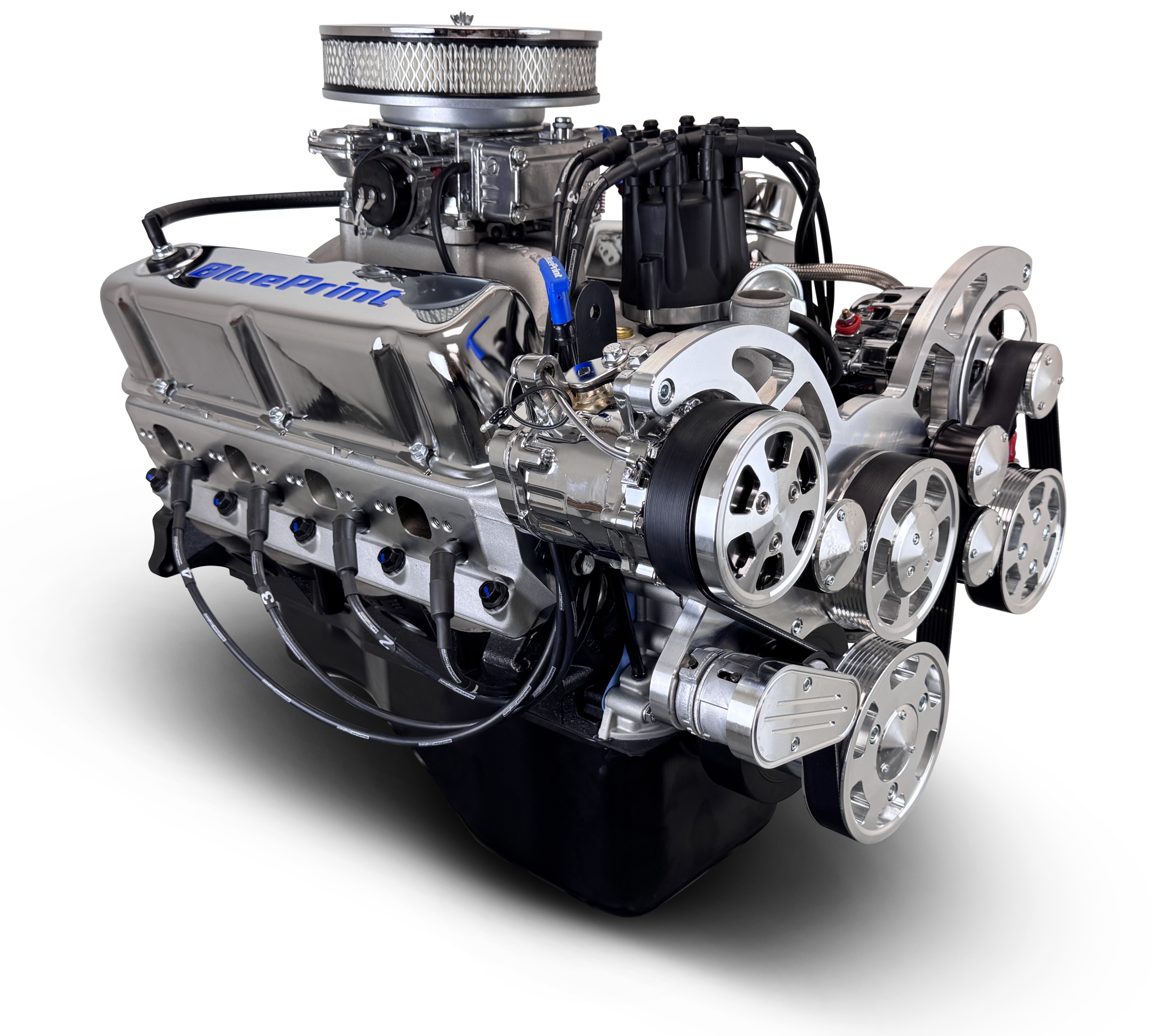 BluePrint Engines MLL-BP302CTCK 302CI Ford Small Block Compatible Deluxe Dressed -Carb -Polished Kit