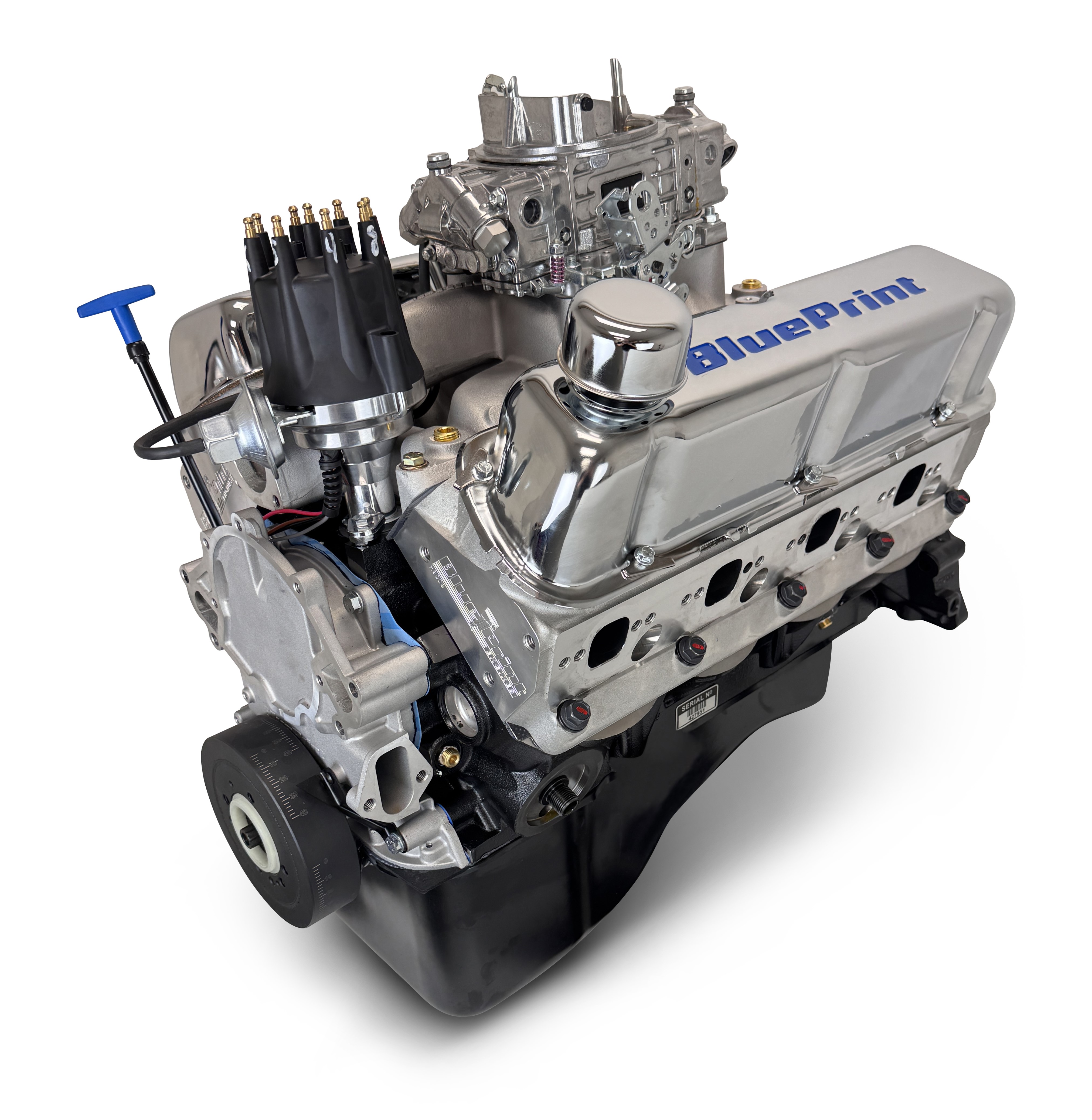 BluePrint Engines MLL-BP3479CTC 347CI Ford Small Block Compatible Base Dressed -Carb