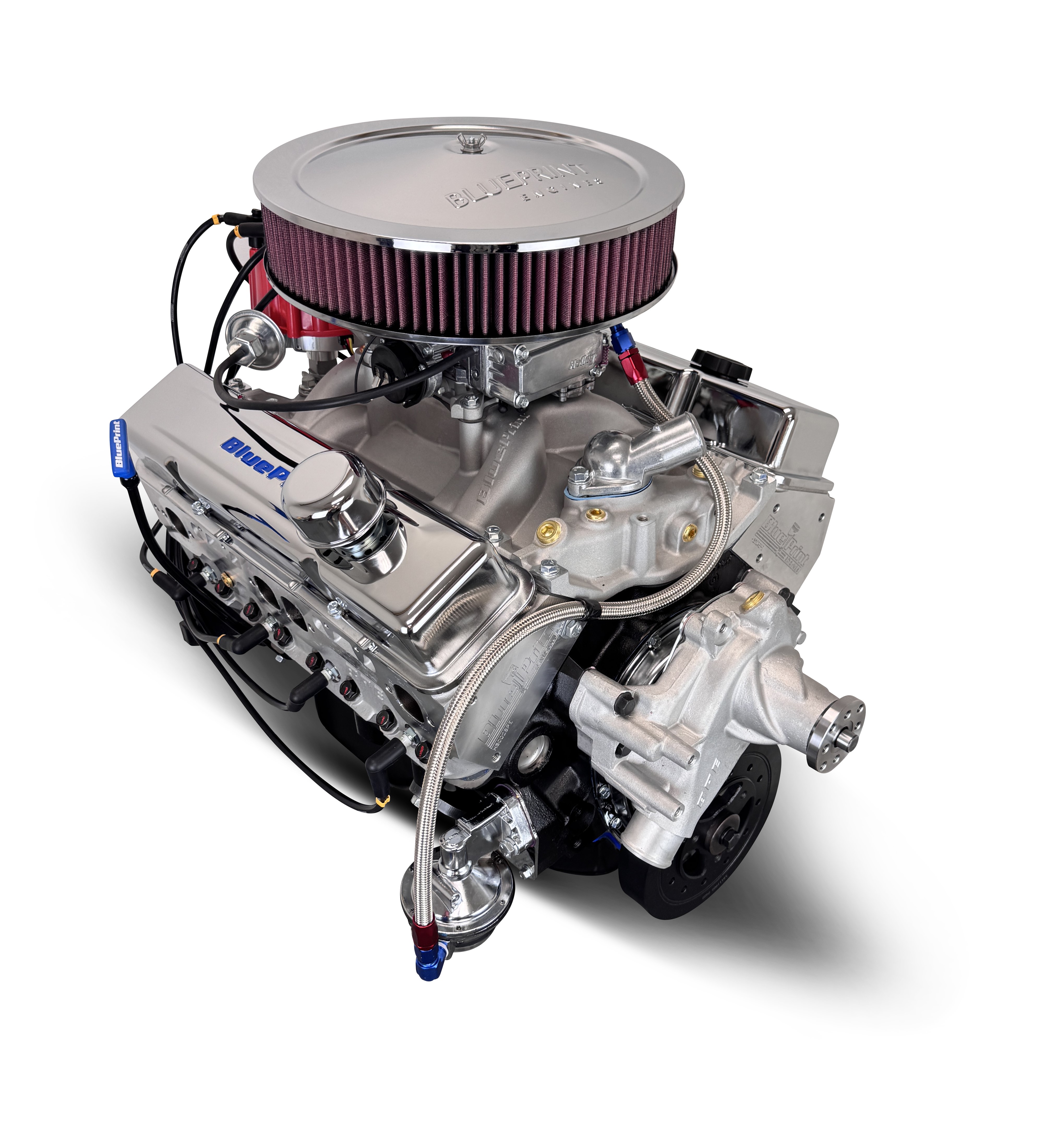 BluePrint Engines MLL-BP350CTCD 350CI GM Small Block Compatible Deluxe Dressed -Carb