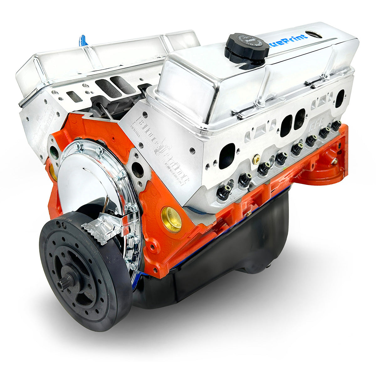 BluePrint Engines MLL-BP38317CT1 383CI GM Small Block Compatible Power Adder Long Block
