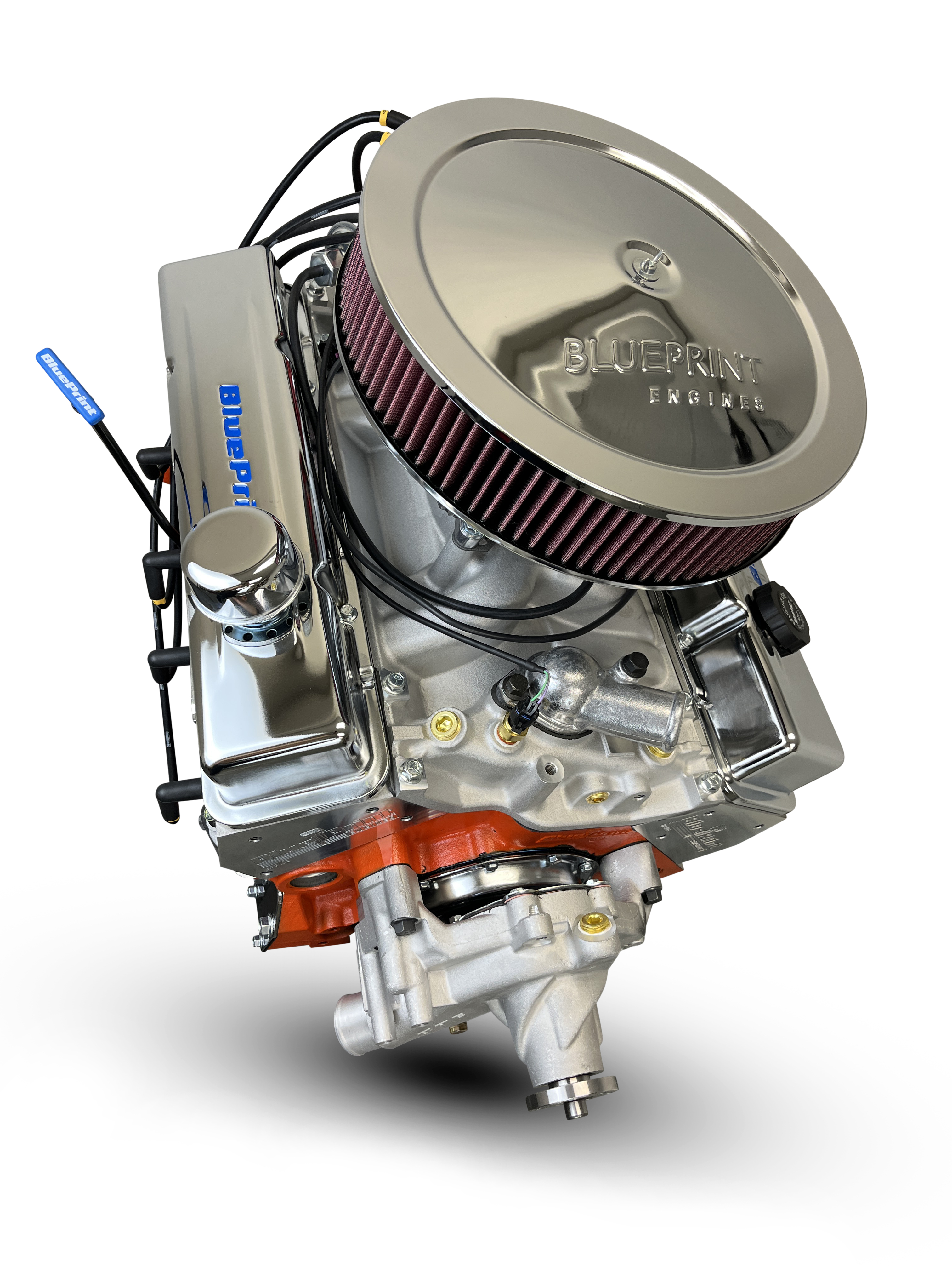 BluePrint Engines MLL-BP4002CTFD 400CI GM Small Block Compatible Deluxe Dressed -EFI