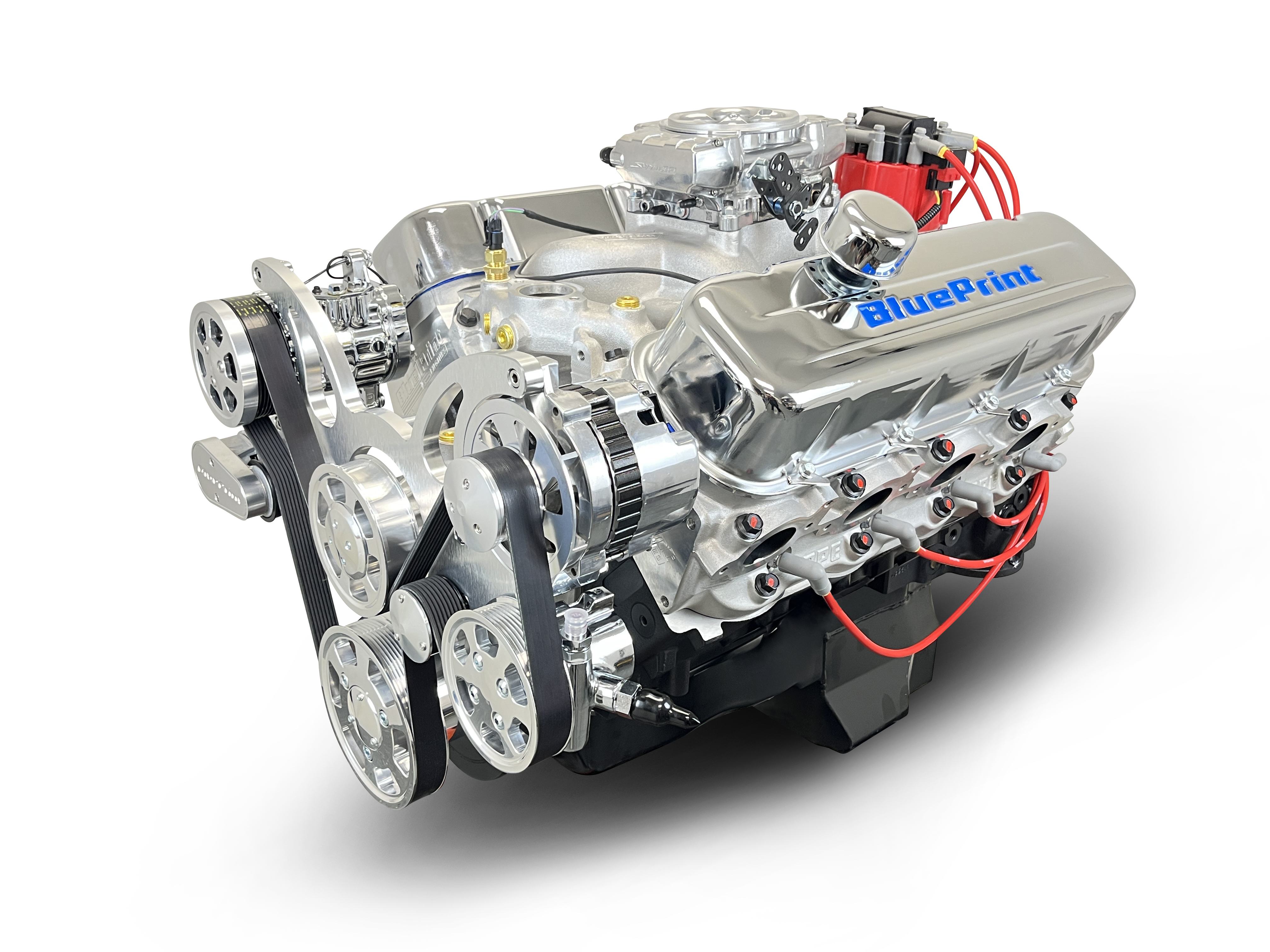 BluePrint Engines MLL-BP454CTFK 454CI GM Big Block Compatible Deluxe Dressed -EFI -Polished Kit