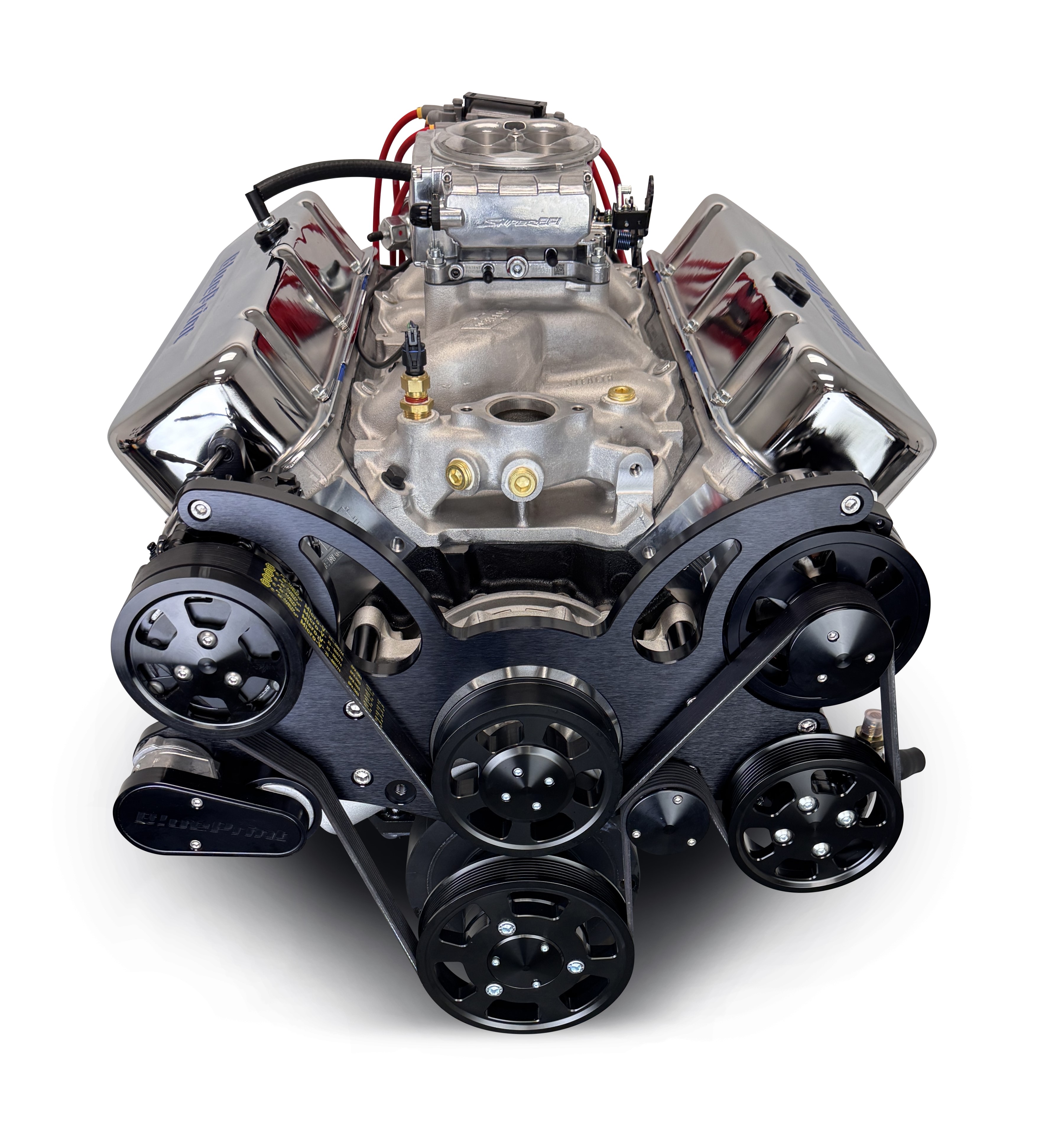 BluePrint Engines MLL-BP4967CTFKB 496CI GM Big Block Compatible Base Dressed -EFI -Black Kit