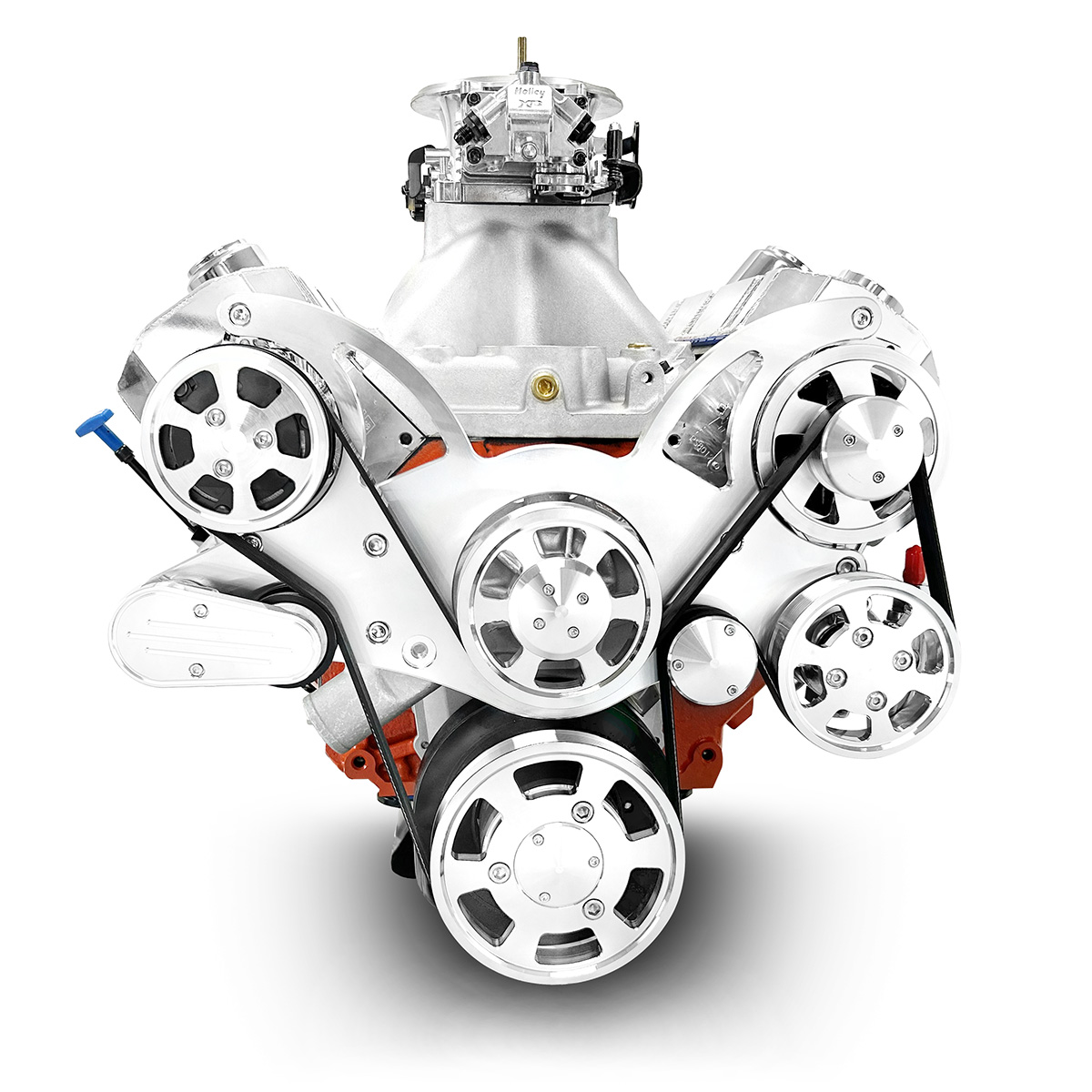 BluePrint Engines MLL-PS6320CTCK 632CI GM Big Block Compatible Deluxe Dressed -Carb -Polished Kit