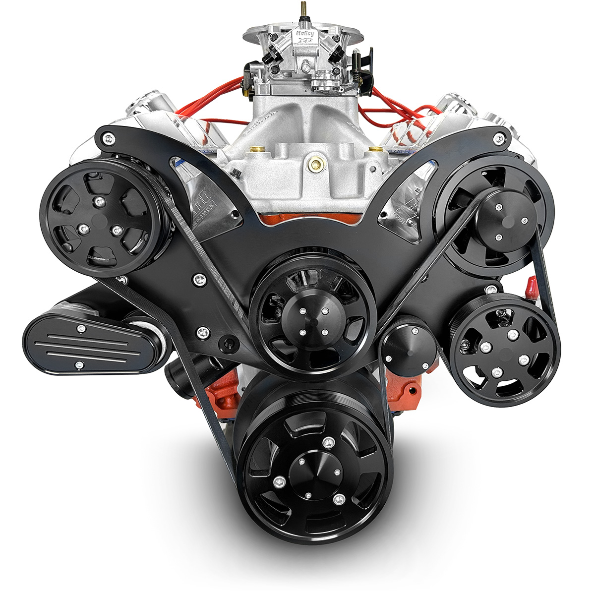 BluePrint Engines MLL-PS6320CTCKB 632CI GM Big Block Compatible Deluxe Dressed -Carb -Black Kit