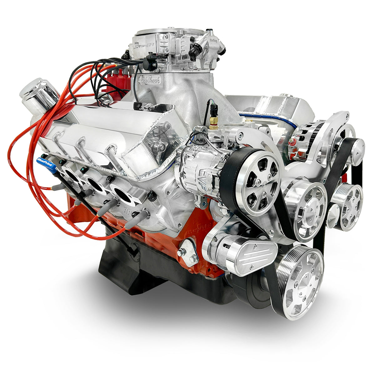 BluePrint Engines MLL-PS6320CTFK 632CI GM Big Block Compatible Deluxe Dressed -EFI -Polished Kit