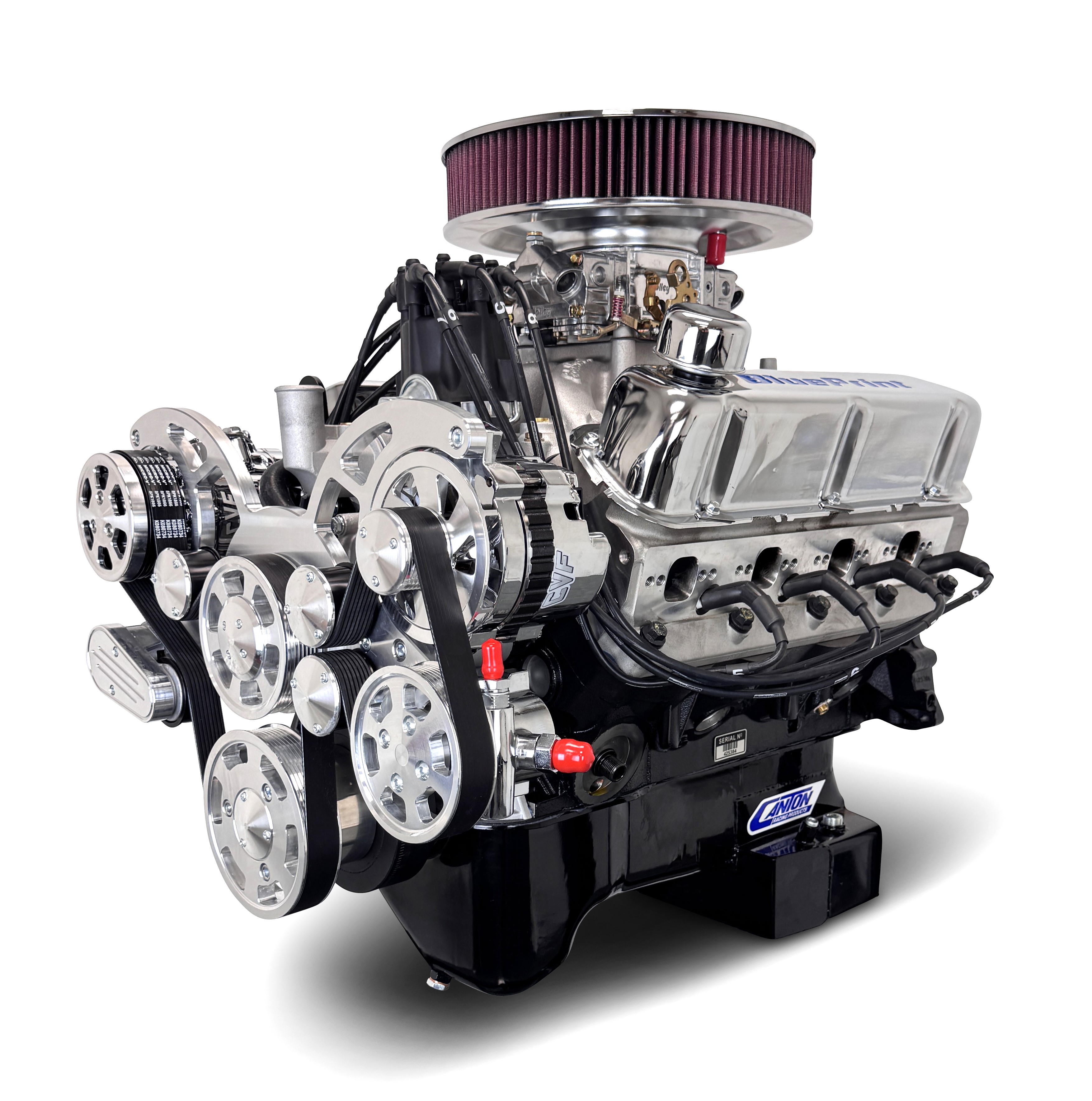 BluePrint Engines MLL-PSF4271RCTCK 427CI Ford Small Block Compatible Deluxe Dressed -Carb -Rear Sump -Polished Kit