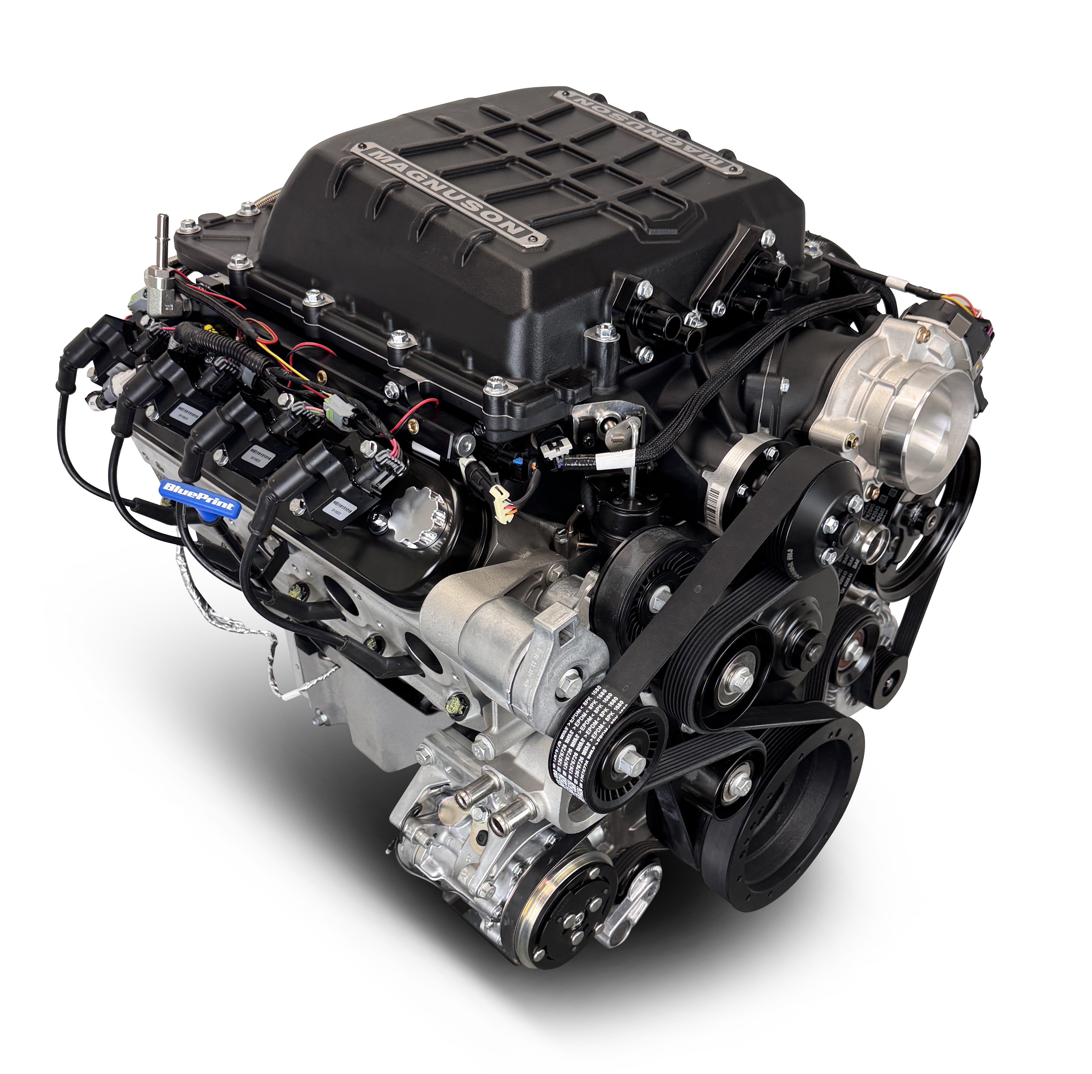 BluePrint Engines MLL-PSLS3769SCTK 376CI GM LS Compatible Deluxe Dressed -Supercharged -Natural Kit