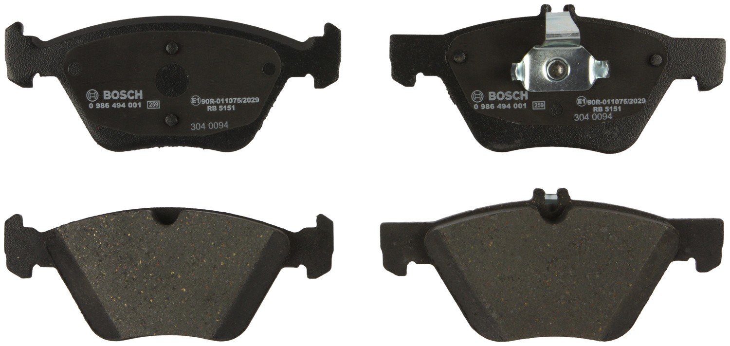 Bosch 986494001 EuroLine Brake Pads - Image 4