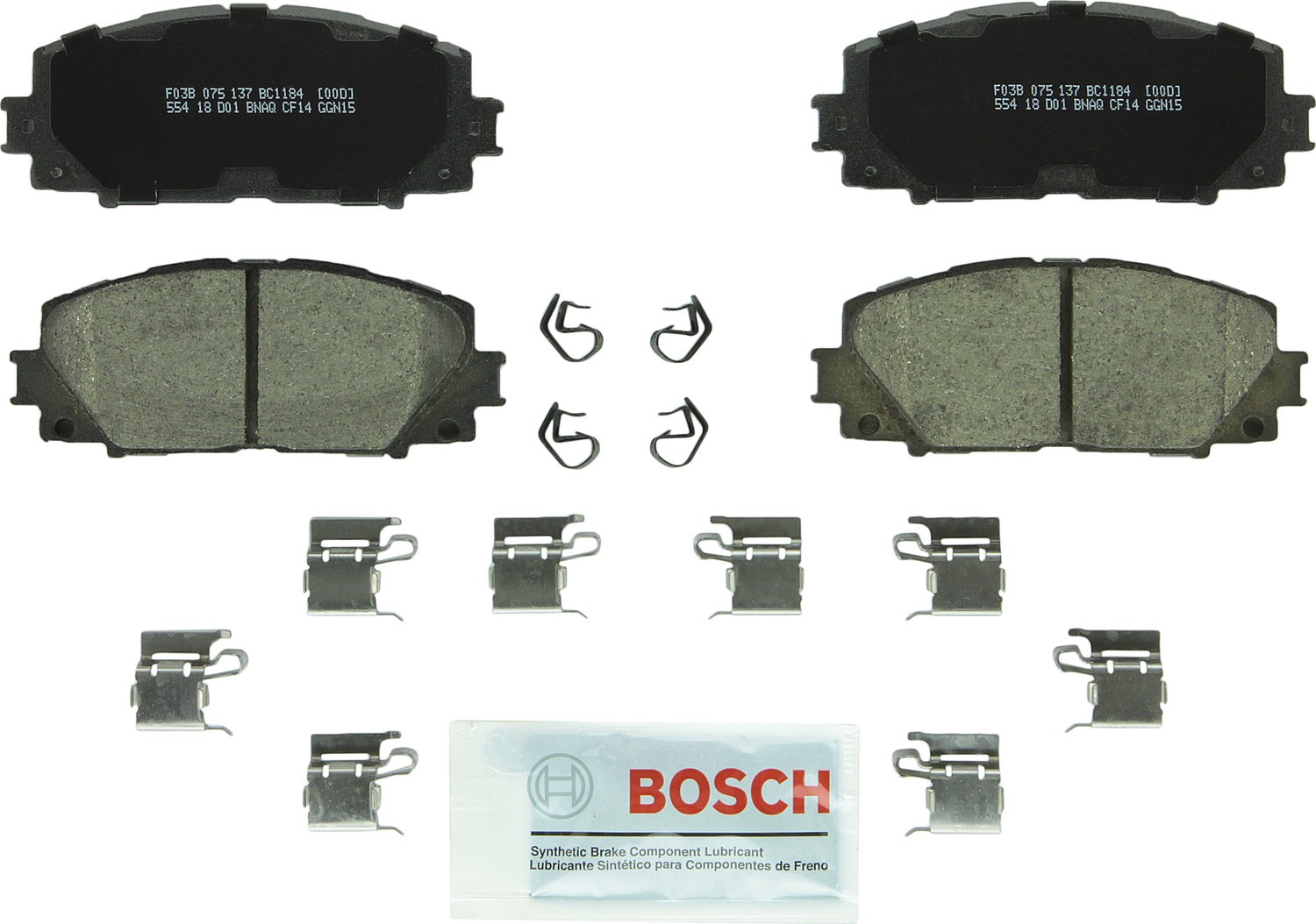 Bosch C1184 QuietCast Brake Pads - Image 4
