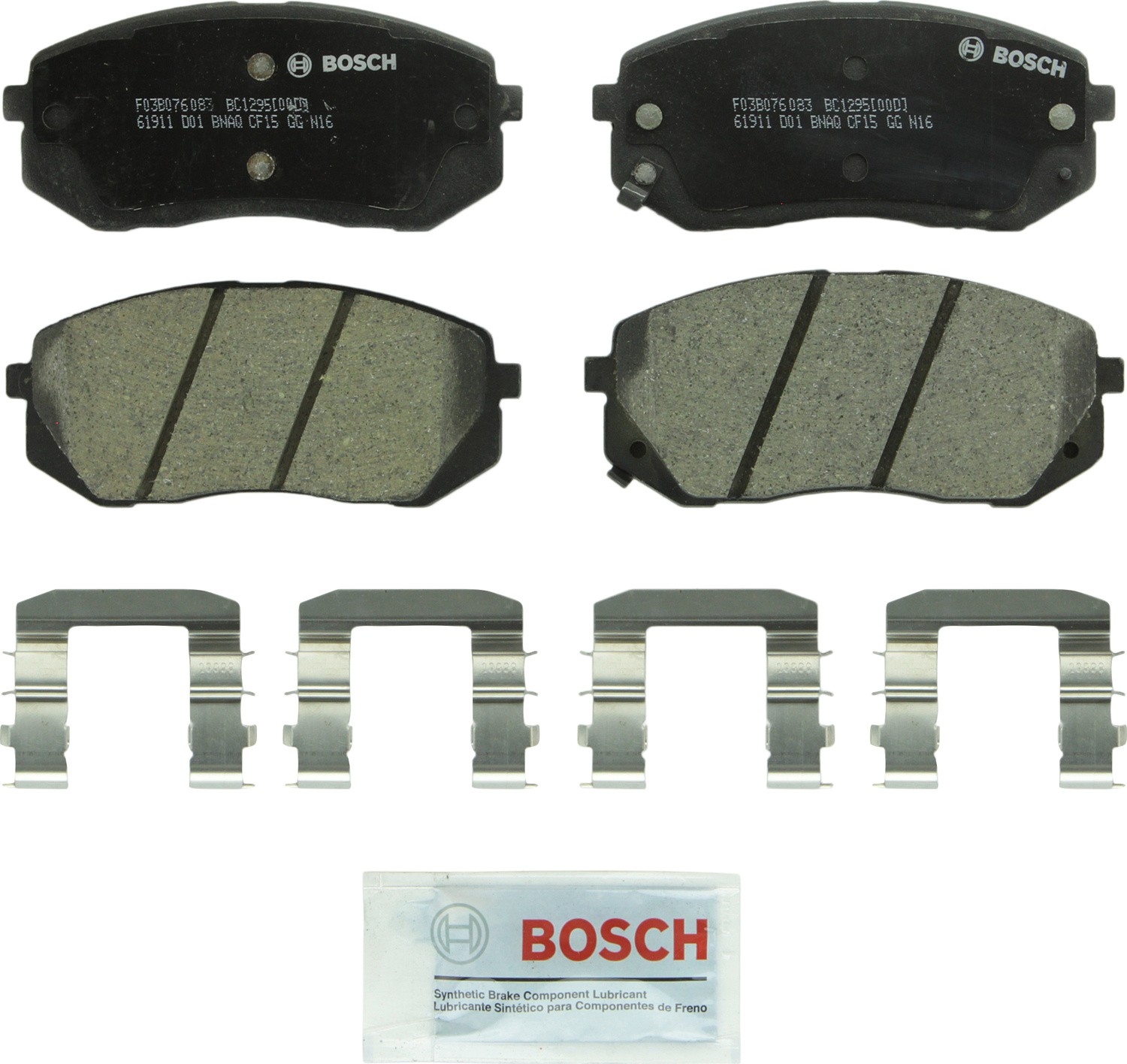 Bosch C1295 QuietCast Brake Pads - Image 5