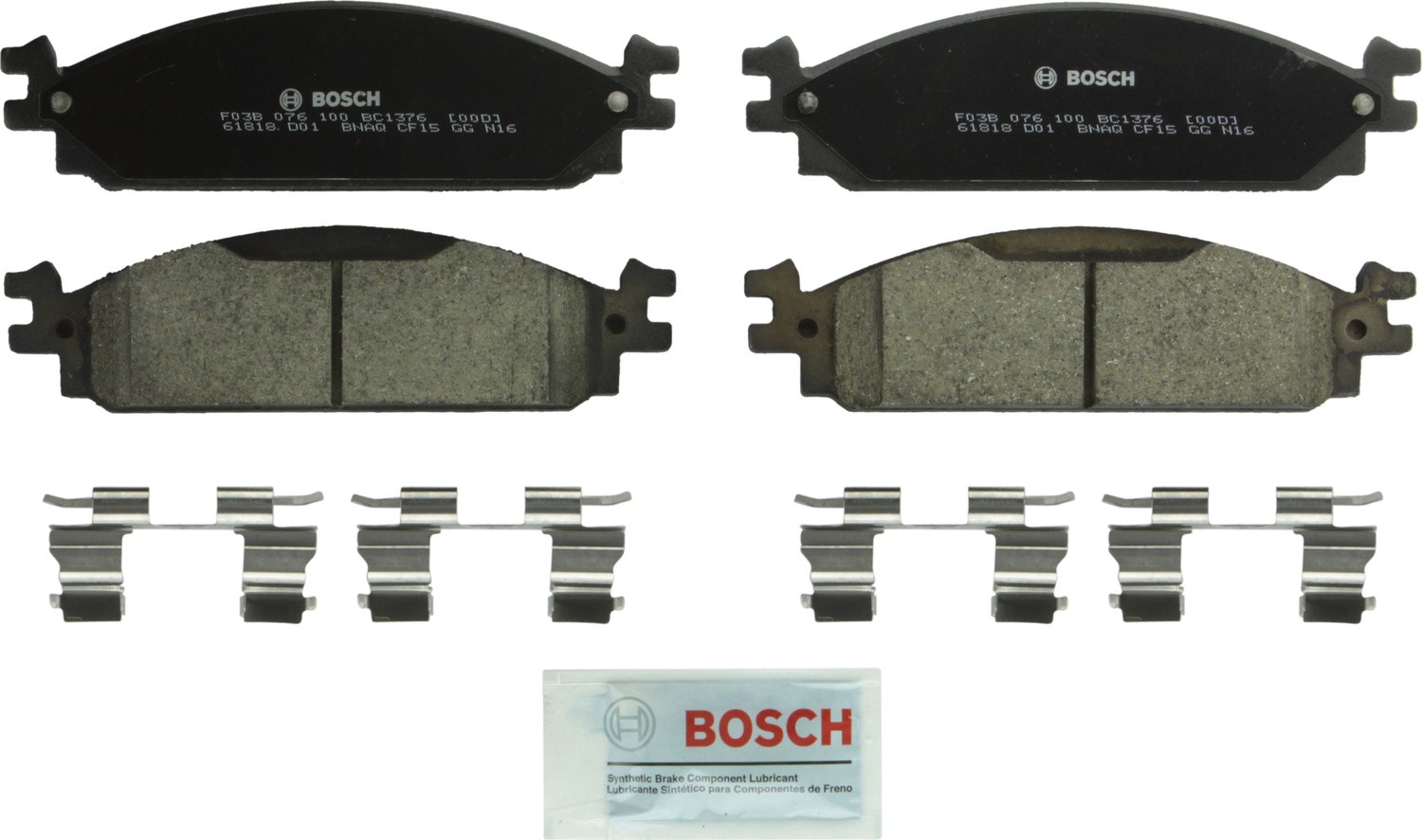 Bosch C1376 QuietCast Brake Pads - Image 5