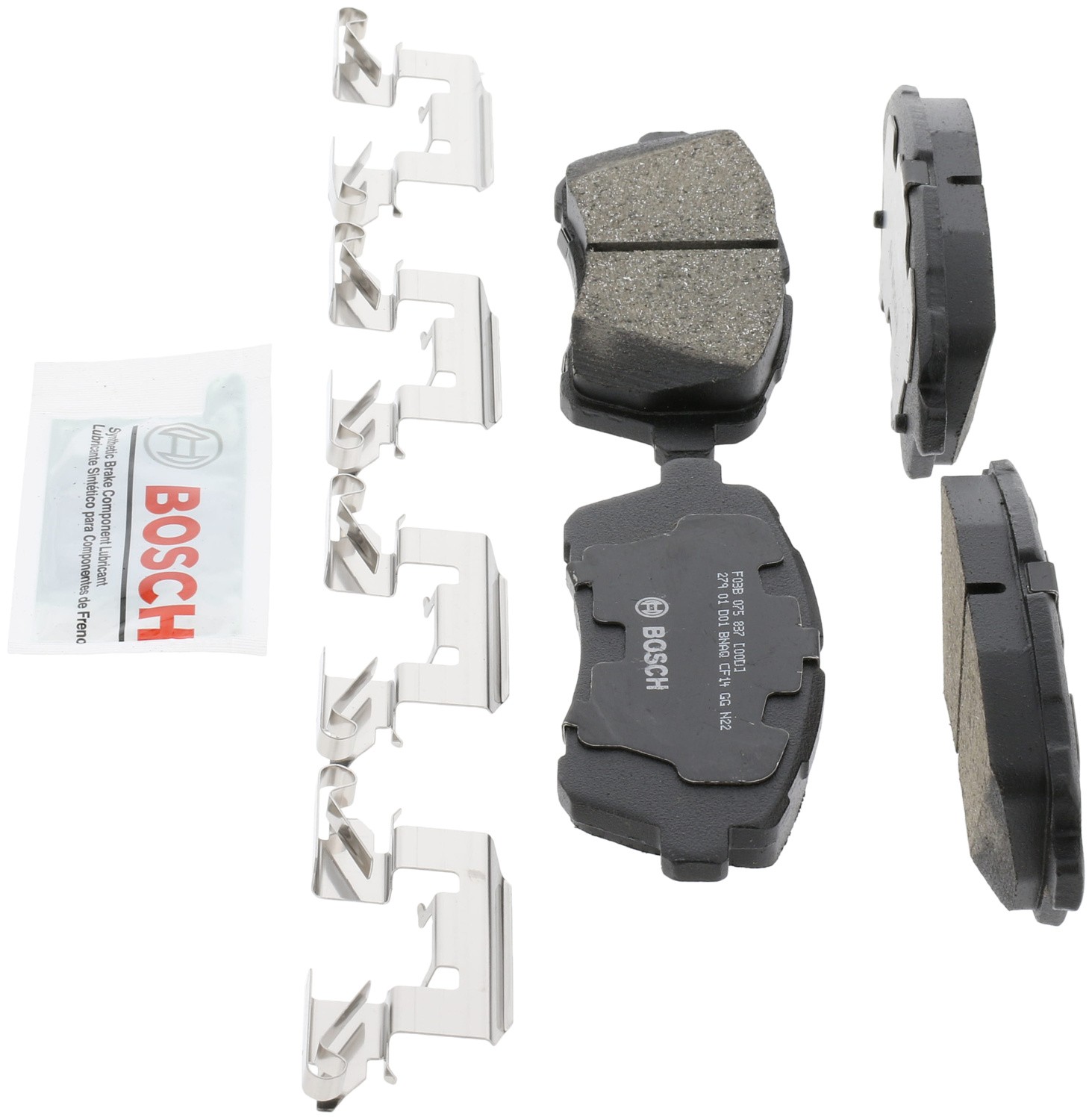 Bosch C1454A QuietCast Brake Pads - Image 2