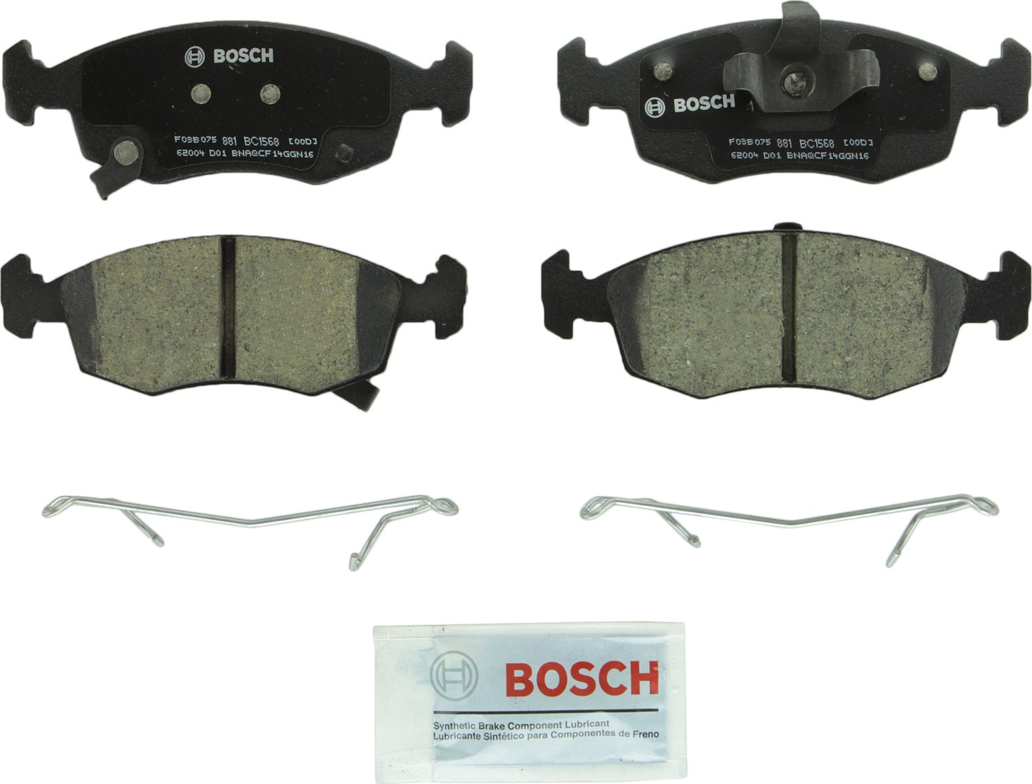 Bosch C1568 QuietCast Brake Pads - Image 5