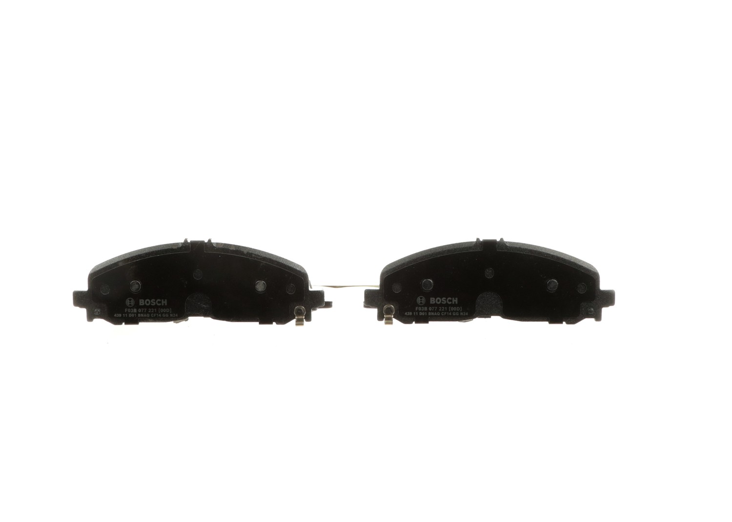 Bosch C2371 QuietCast Brake Pads - Image 2