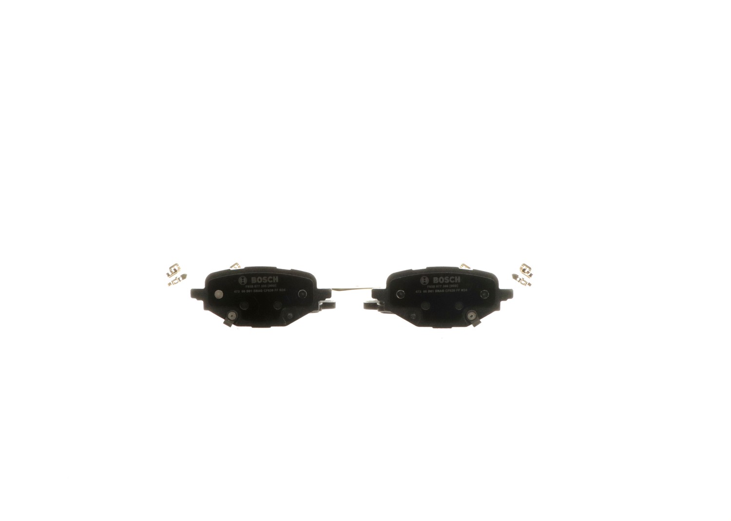 Bosch C2457 QuietCast Brake Pads - Image 2