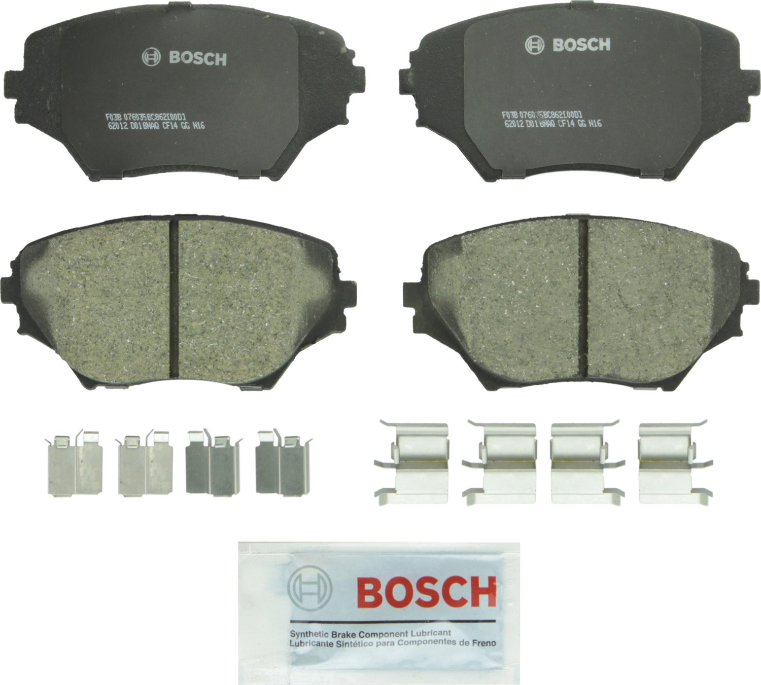 Bosch C862 QuietCast Brake Pads - Image 5