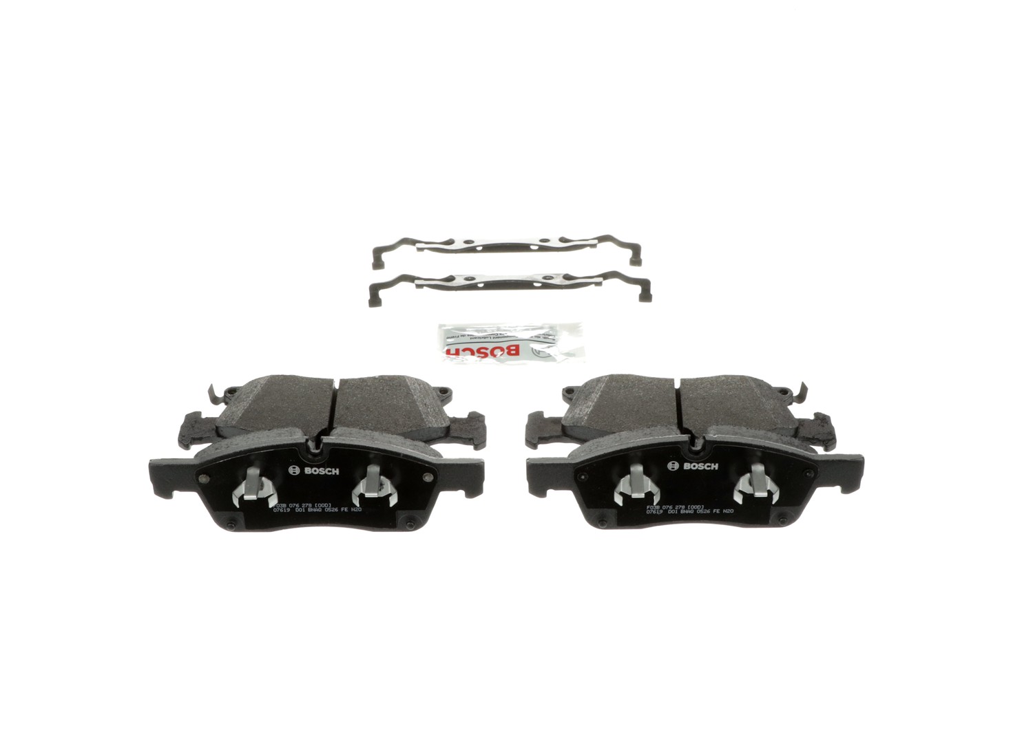 Bosch P1904A QuietCast Brake Pads