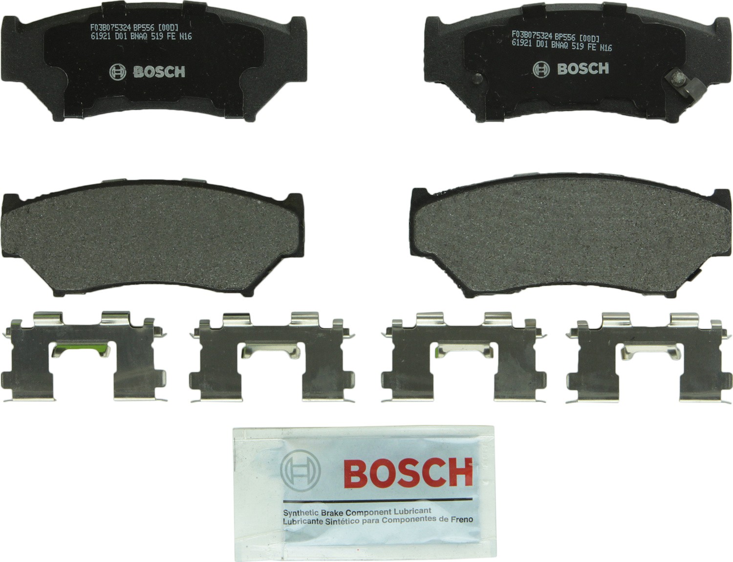 Bosch P556 QuietCast Brake Pads - Image 2