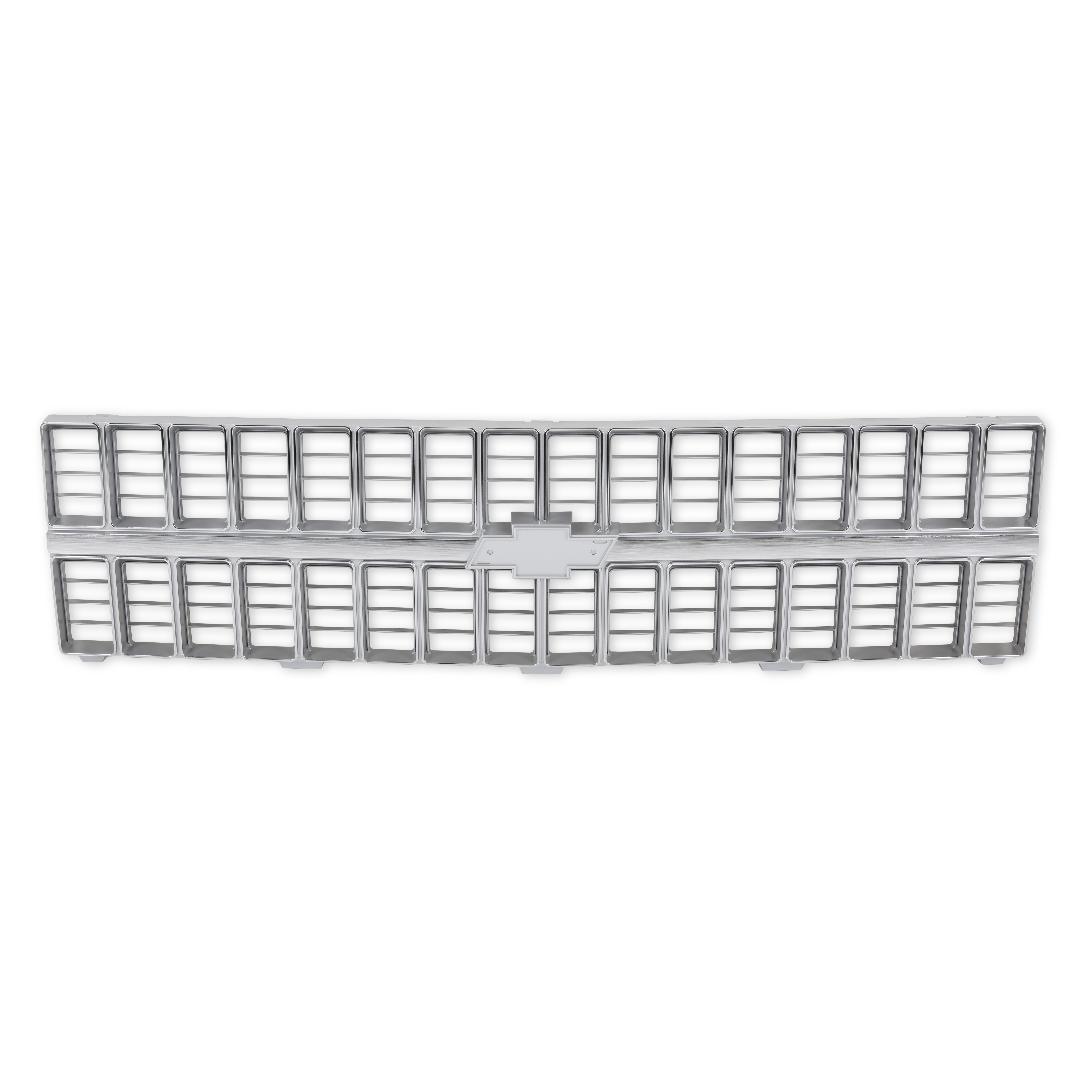 BROTHERS Trucks C/K Chevy Grille - w/ Bowtie Mount - Chrome Dual Headlight