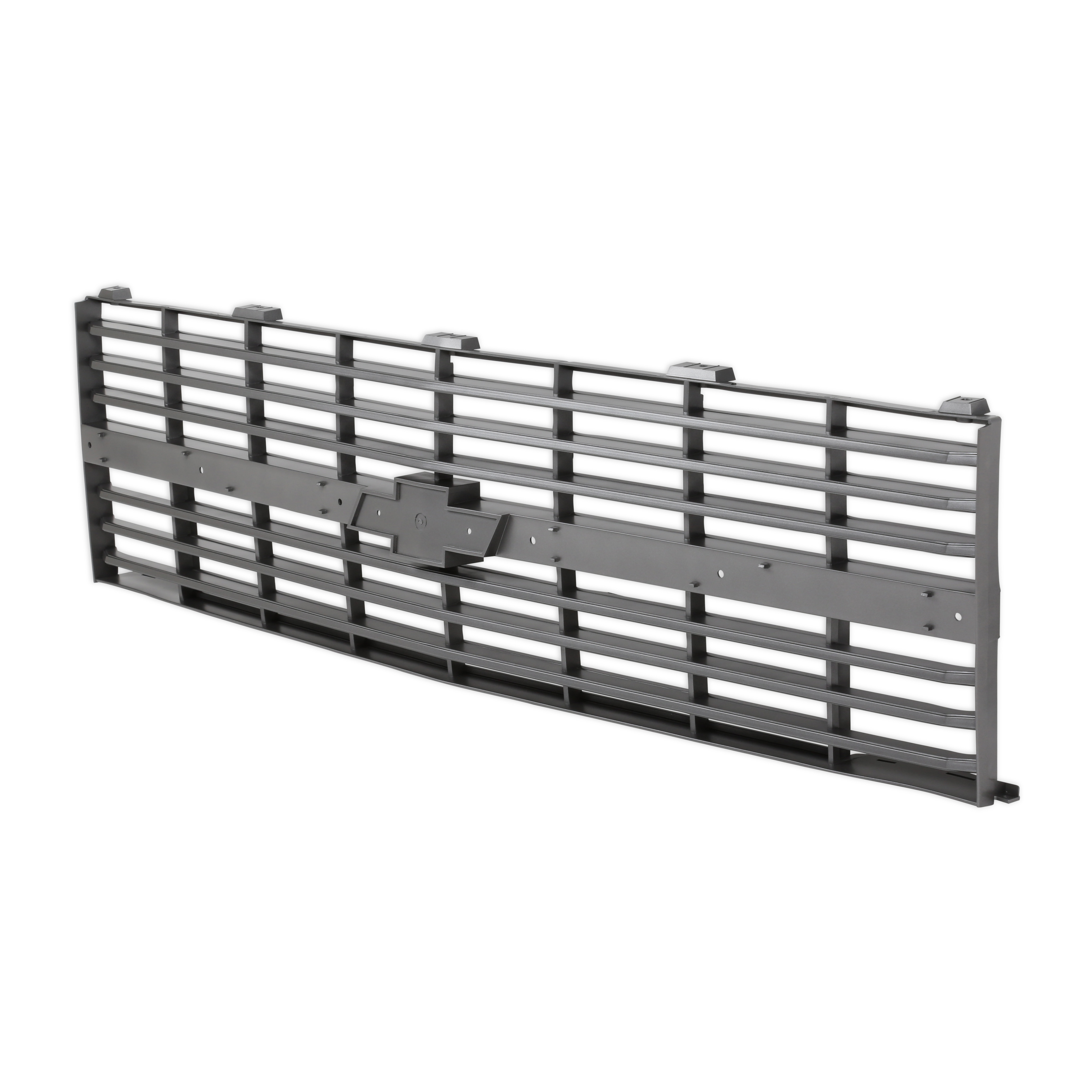 BROTHERS Trucks C/K Grille - w/ Bowtie - w/ Molding - Dual Headlight - Charcoal - Image 2