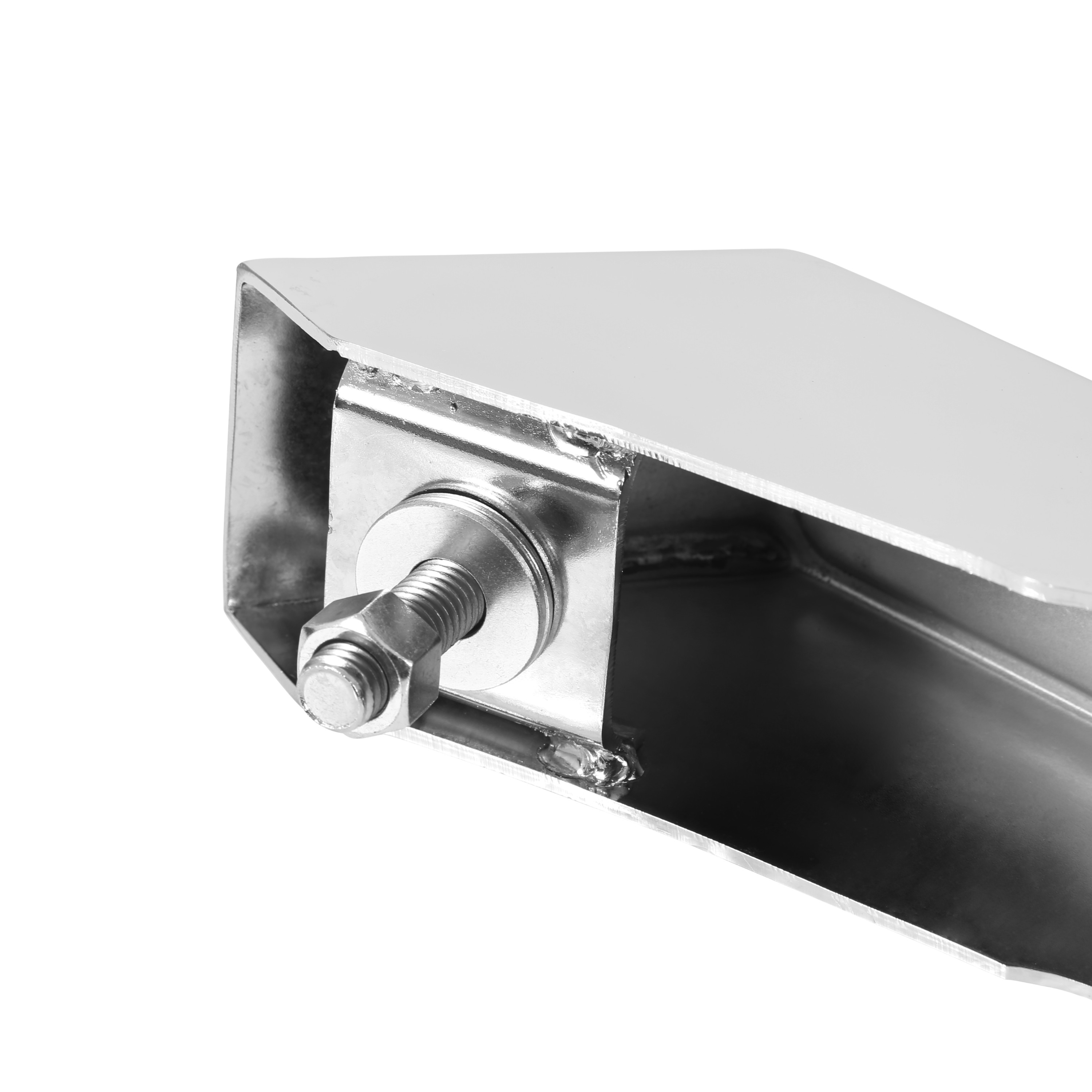 Brothers Trucks Bumper Guard - Front - Chrome/Black - Left - Each