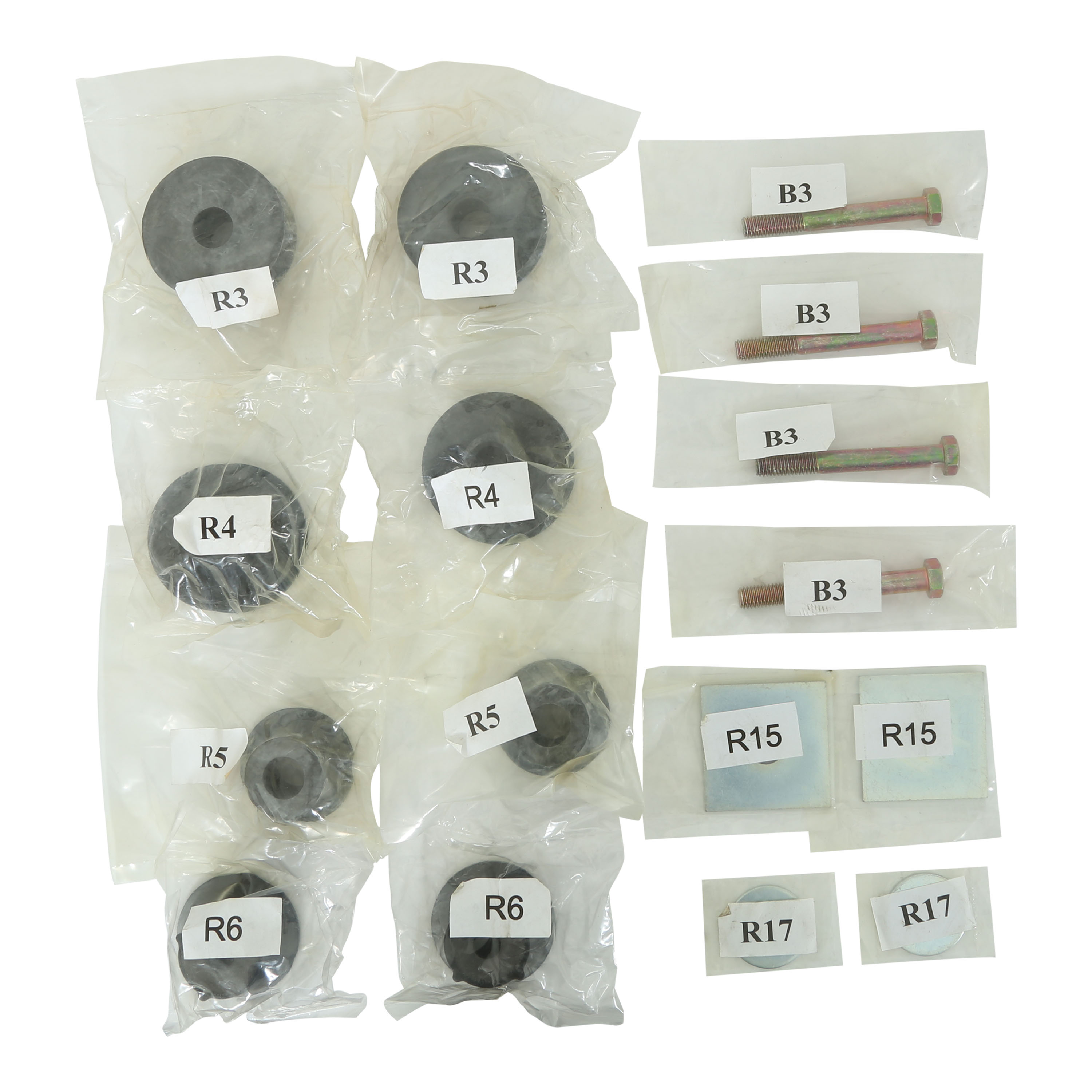 Rubber Cab Mounts and Hardware for 2WD Chevy and GMC Trucks 16 PCS - Image 2