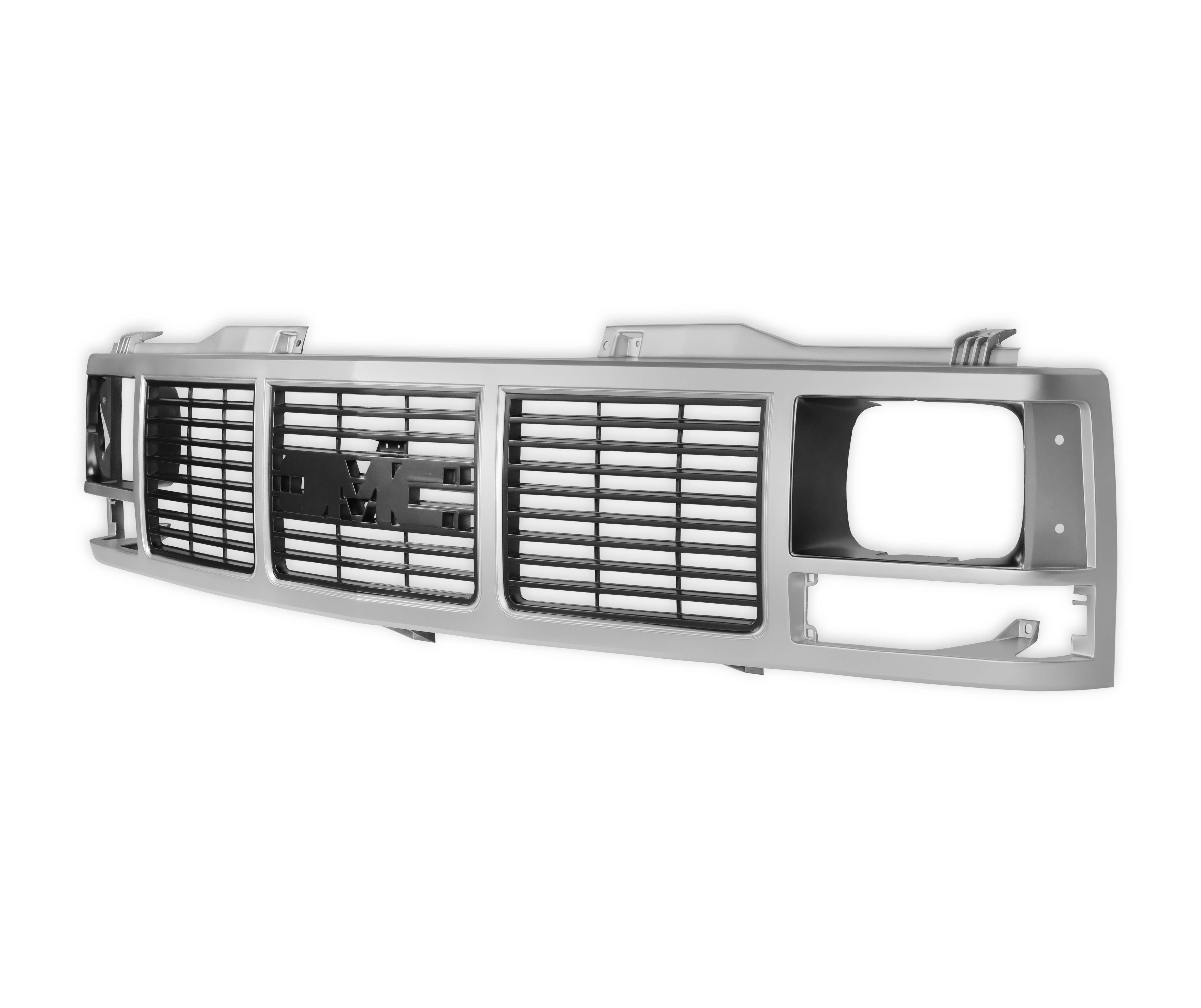 BROTHERS Trucks GMT400 GMC Grille - Single Headlight - Silver