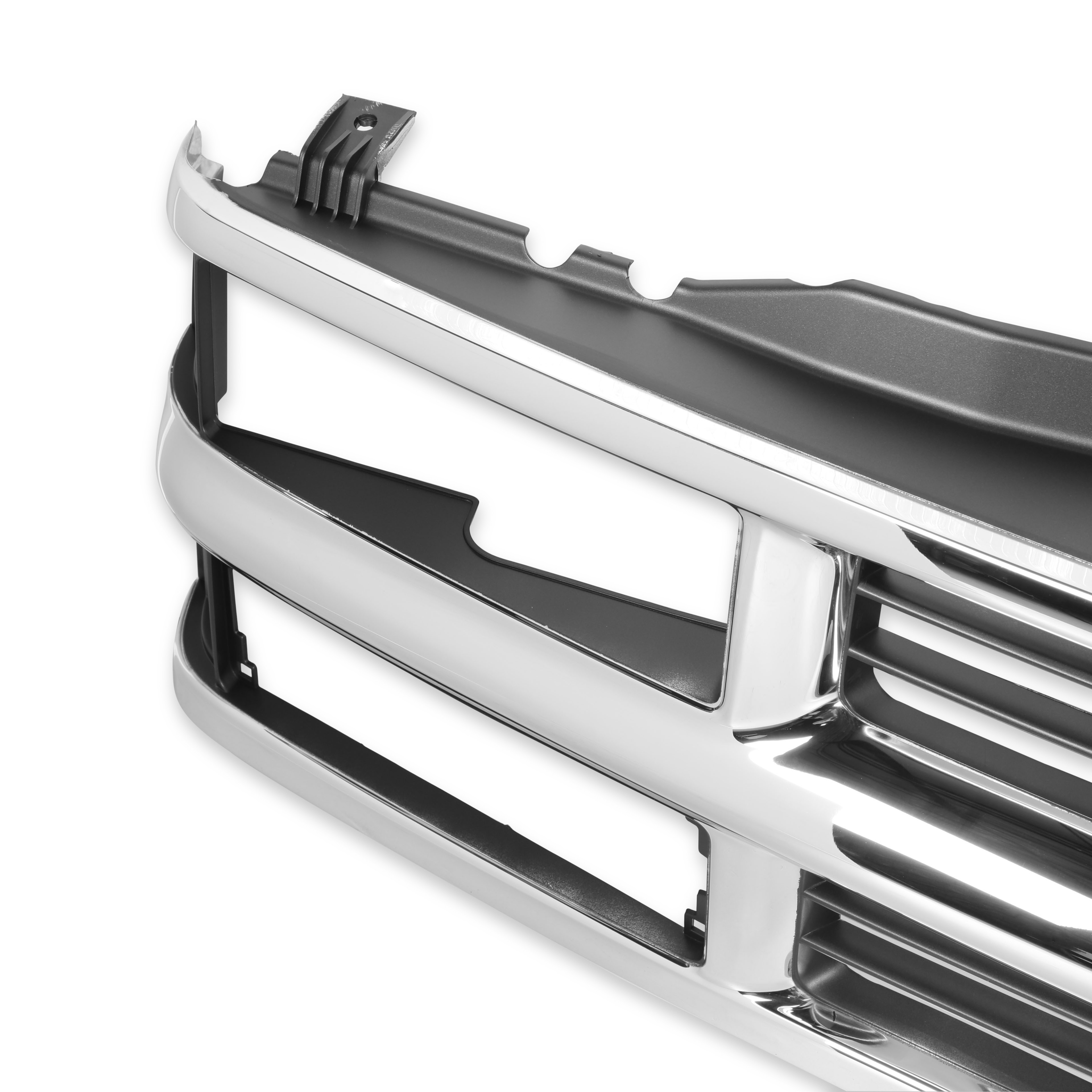 BROTHERS Trucks GMT400 Chevy Grille w/o Sport Package - Chrome/Black