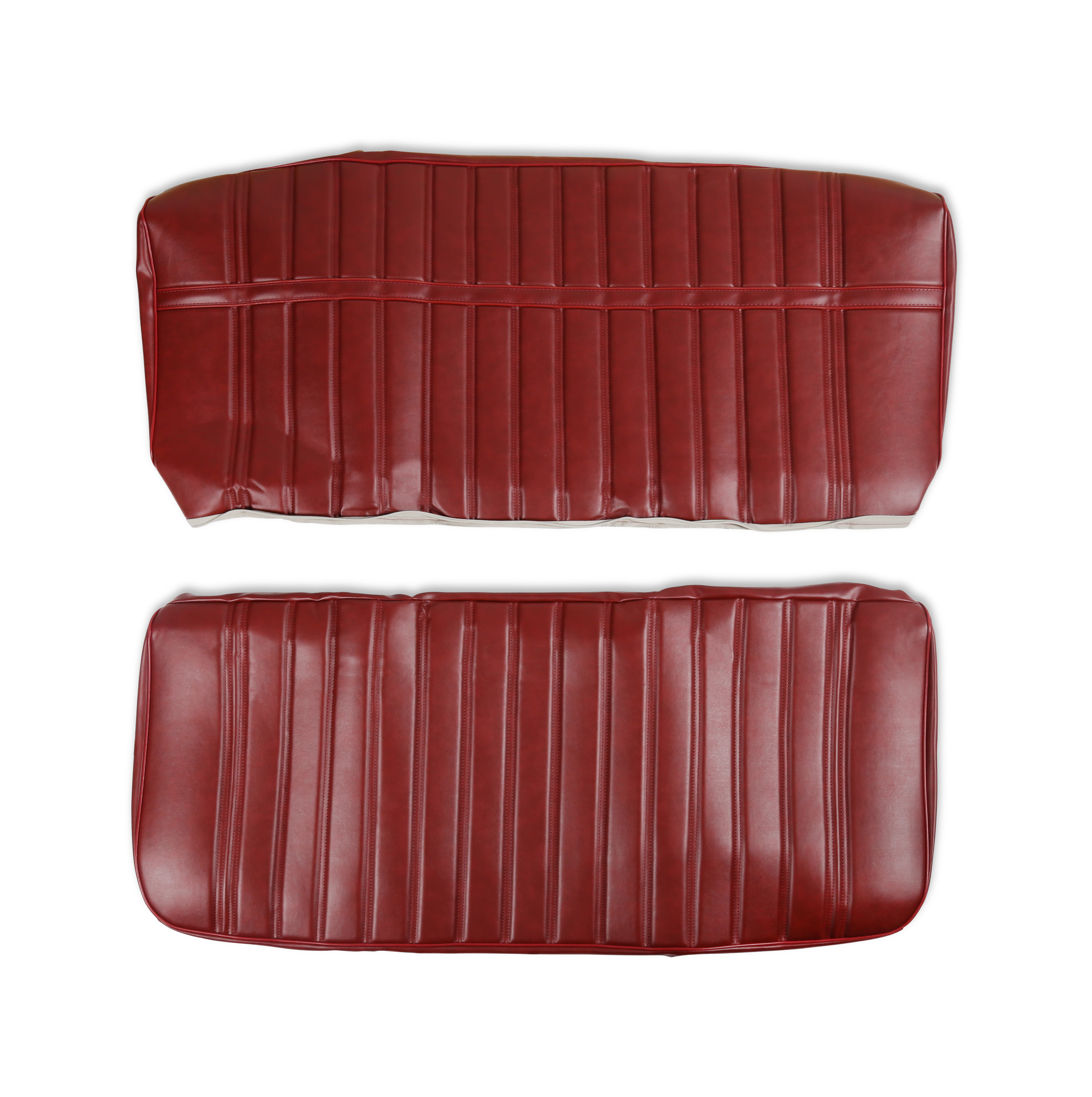 BROTHERS Trucks C/K Seat Upholstery Kit - Vinyl - Maroon