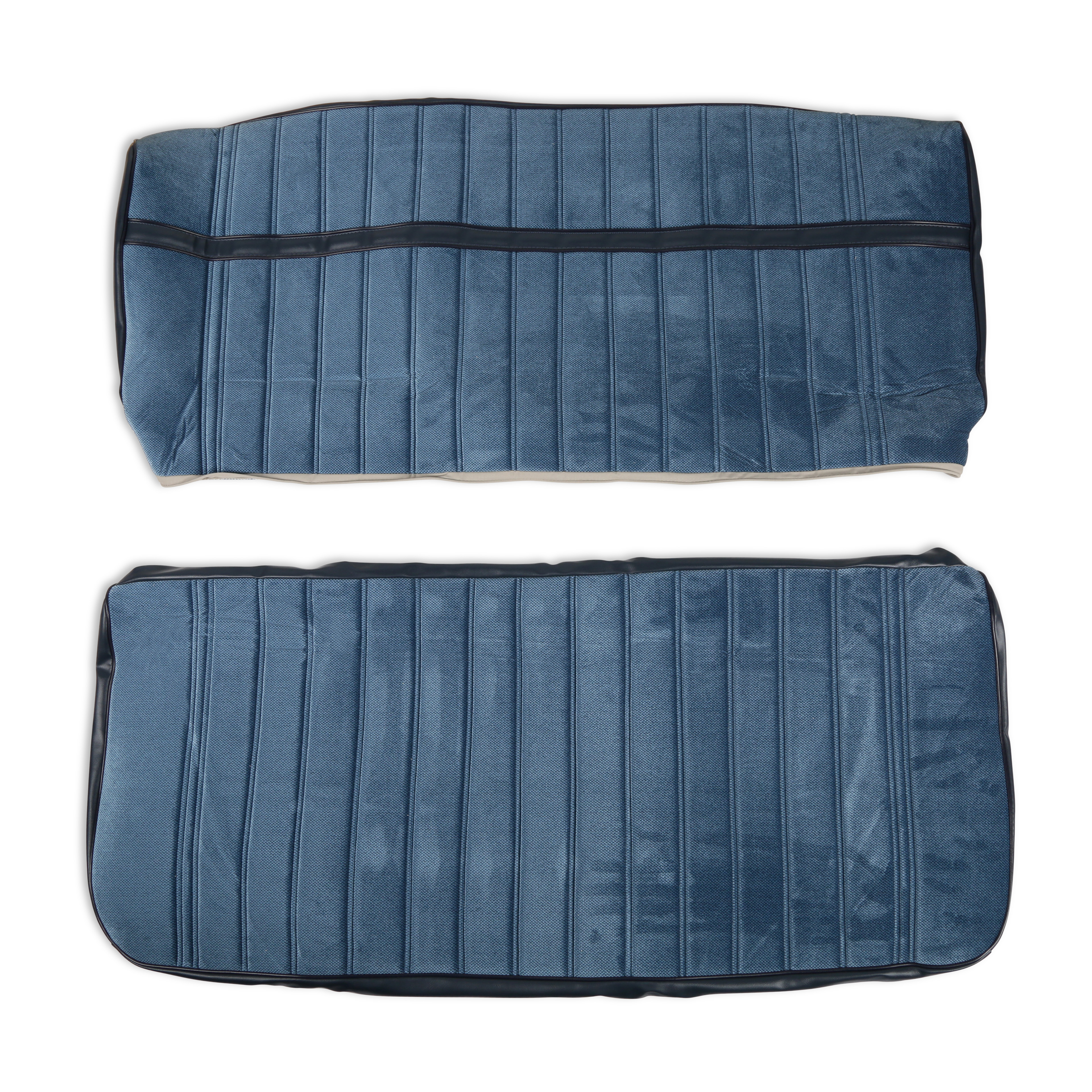 BROTHERS Trucks C/K Seat Upholstery Kit - Cloth/Vinyl - Navy