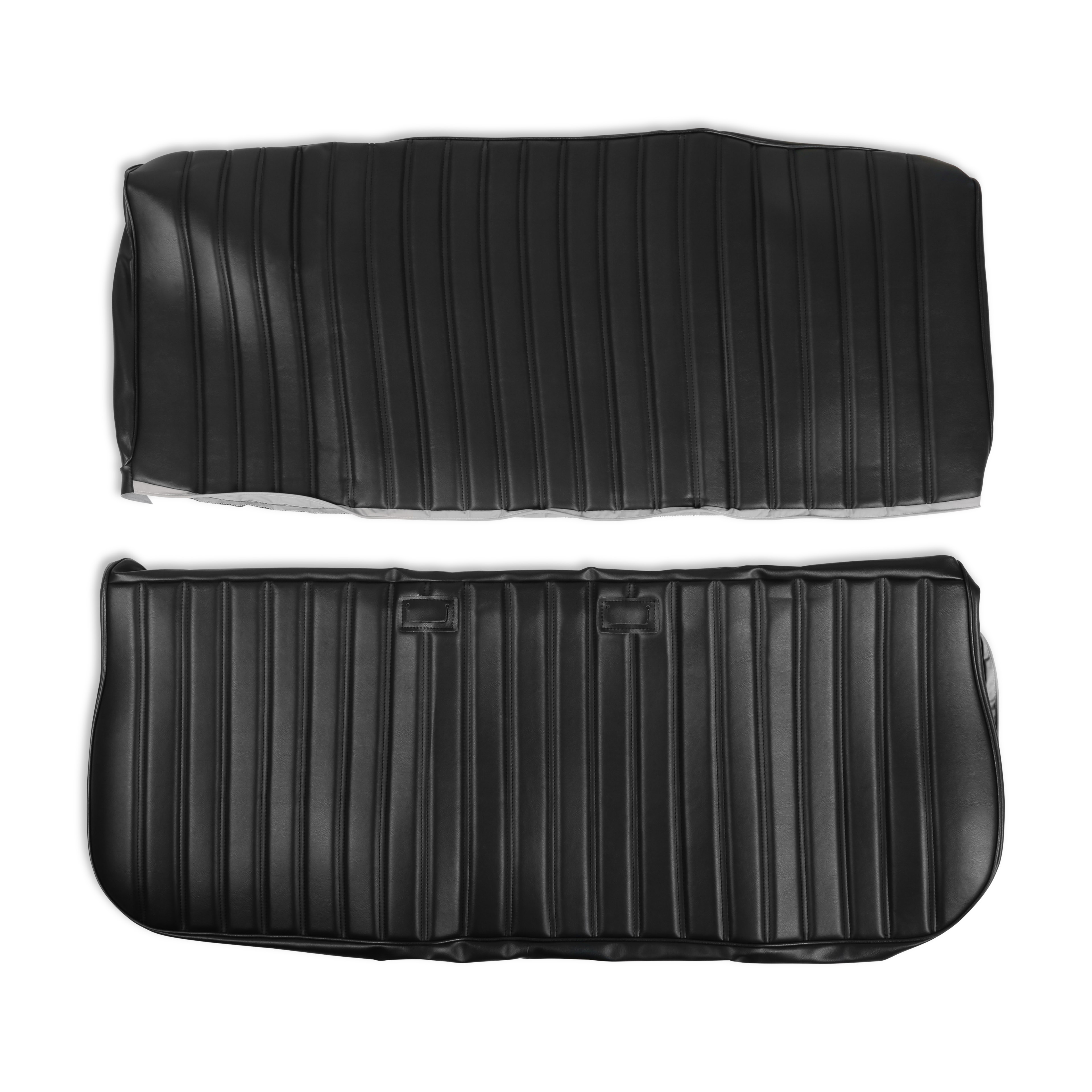 BROTHERS Trucks C/K Seat Upholstery Kit - Full Pleat Vinyl - Black