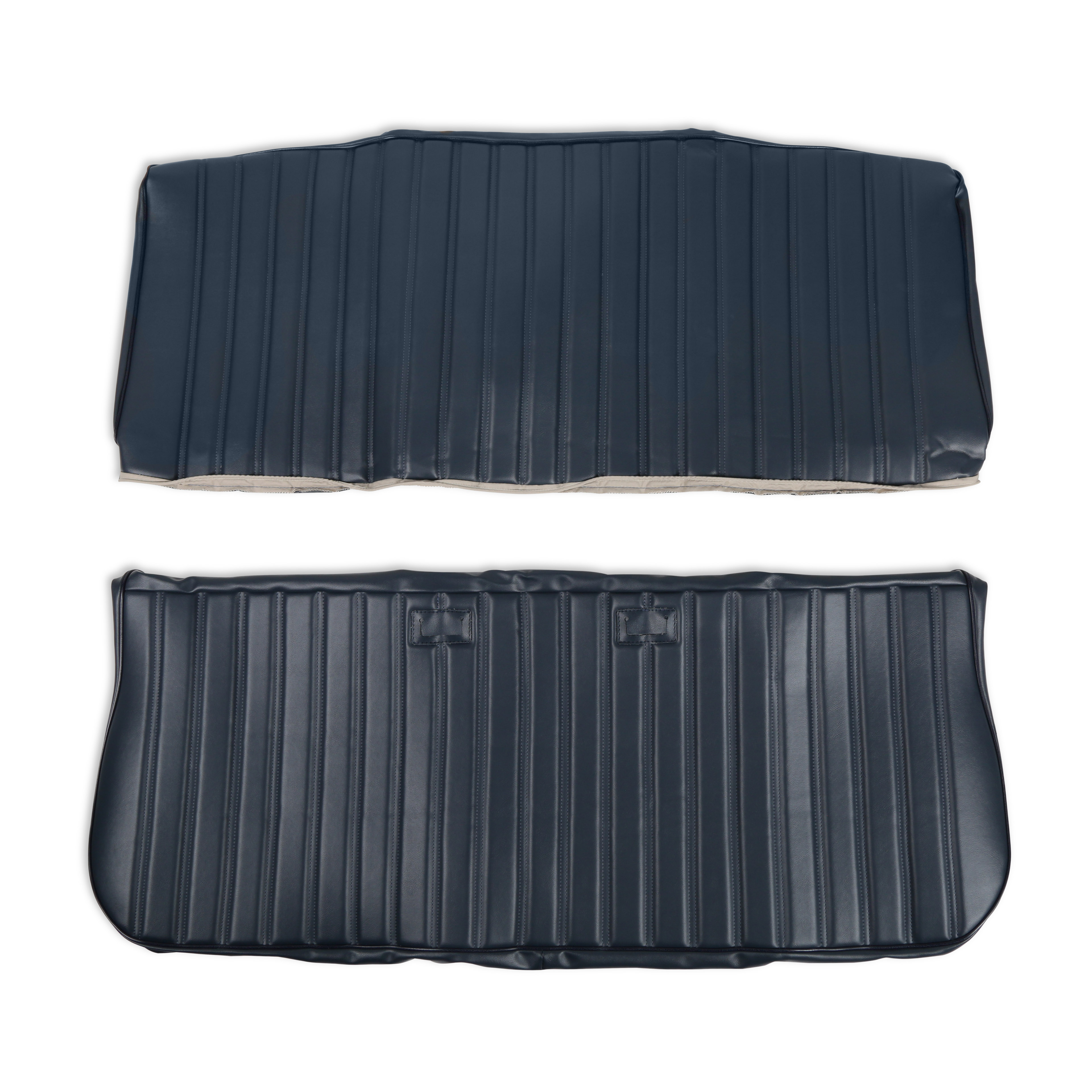 BROTHERS Trucks C/K Seat Upholstery Kit - Full Pleat Vinyl - Navy